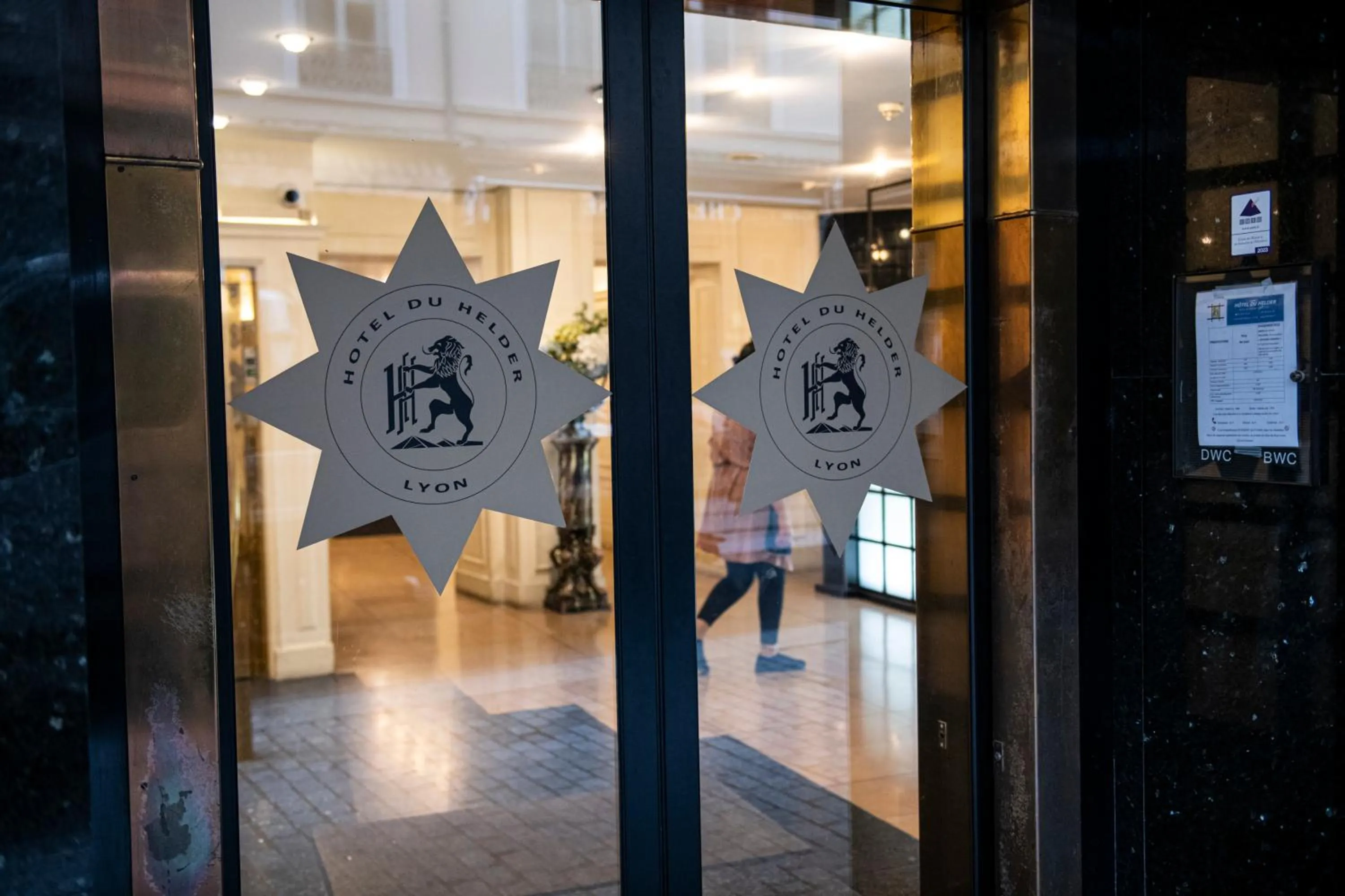 Property logo or sign in Hôtel du Helder