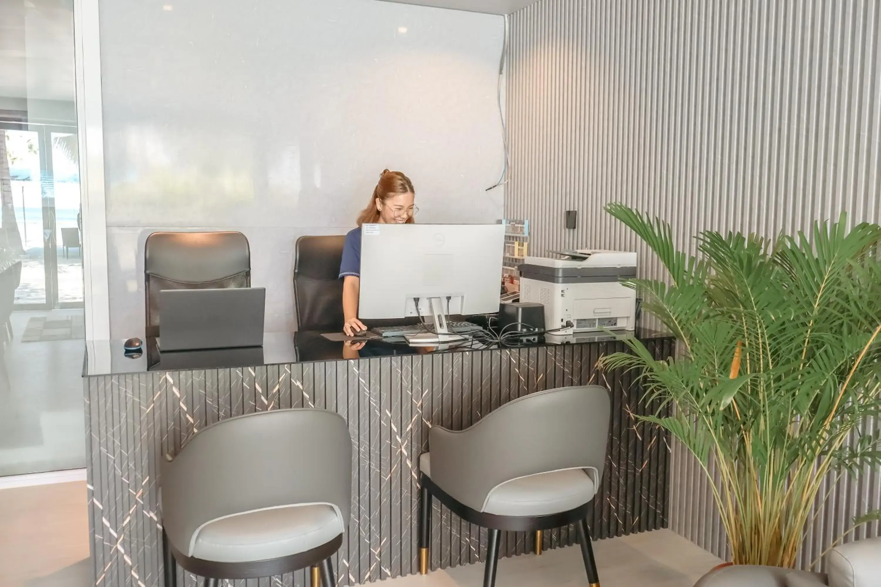 Lobby or reception in Starry Beach Inn Lobby or reception in Starry Beach Inn