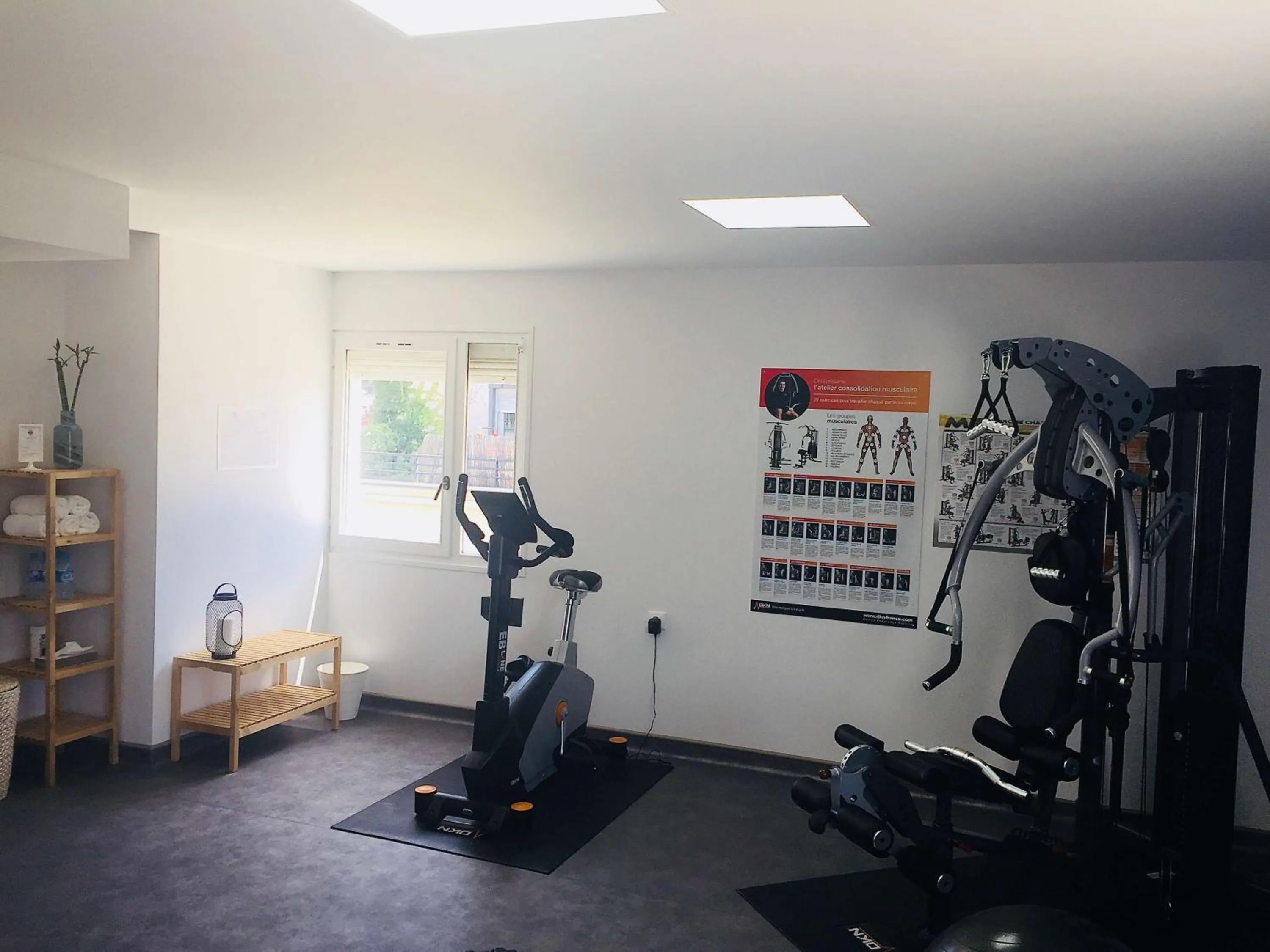 Fitness centre/facilities in Hôtel Saphir Lyon