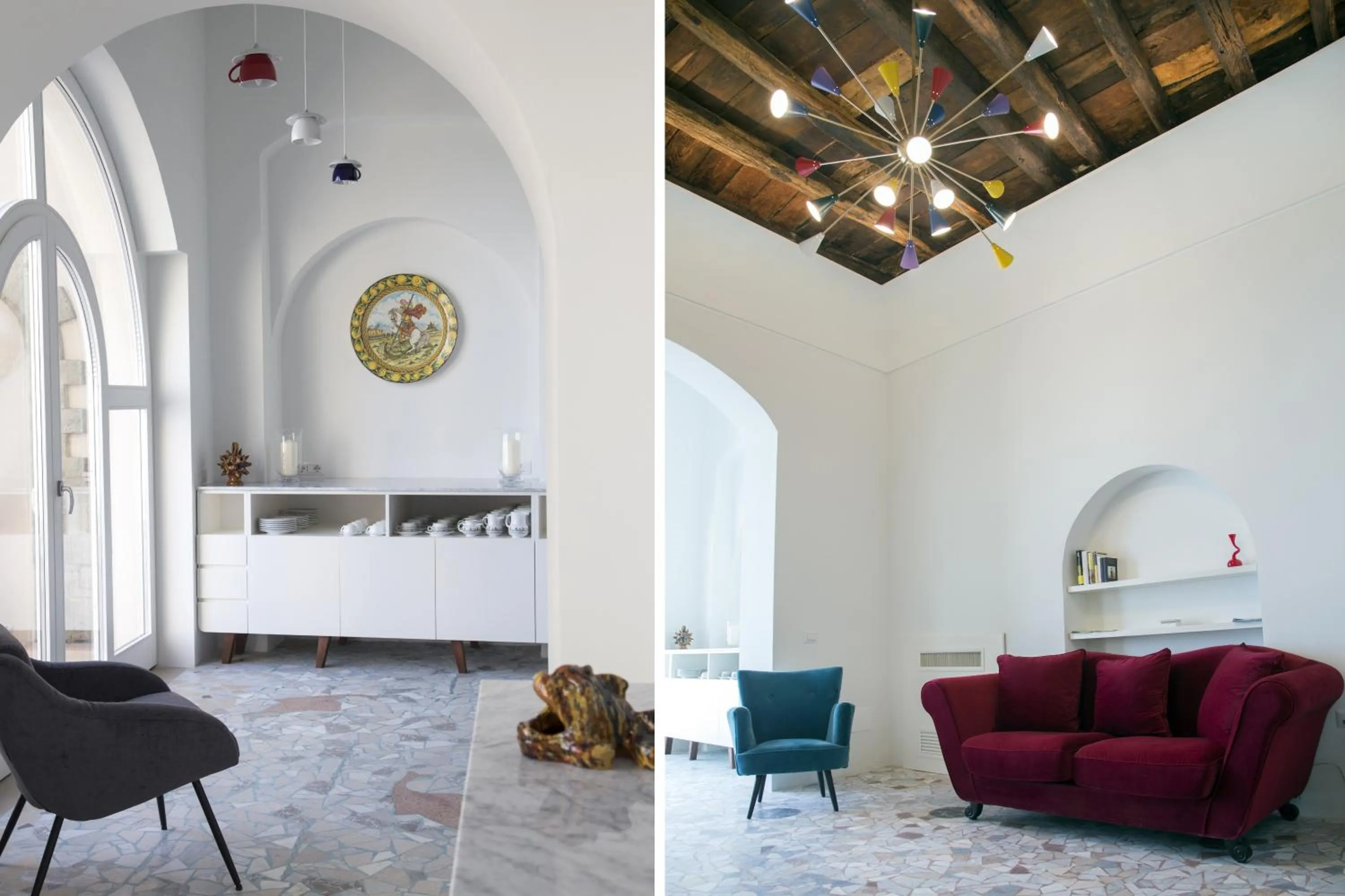 Communal lounge/ TV room in La Dolce Vita a Tropea