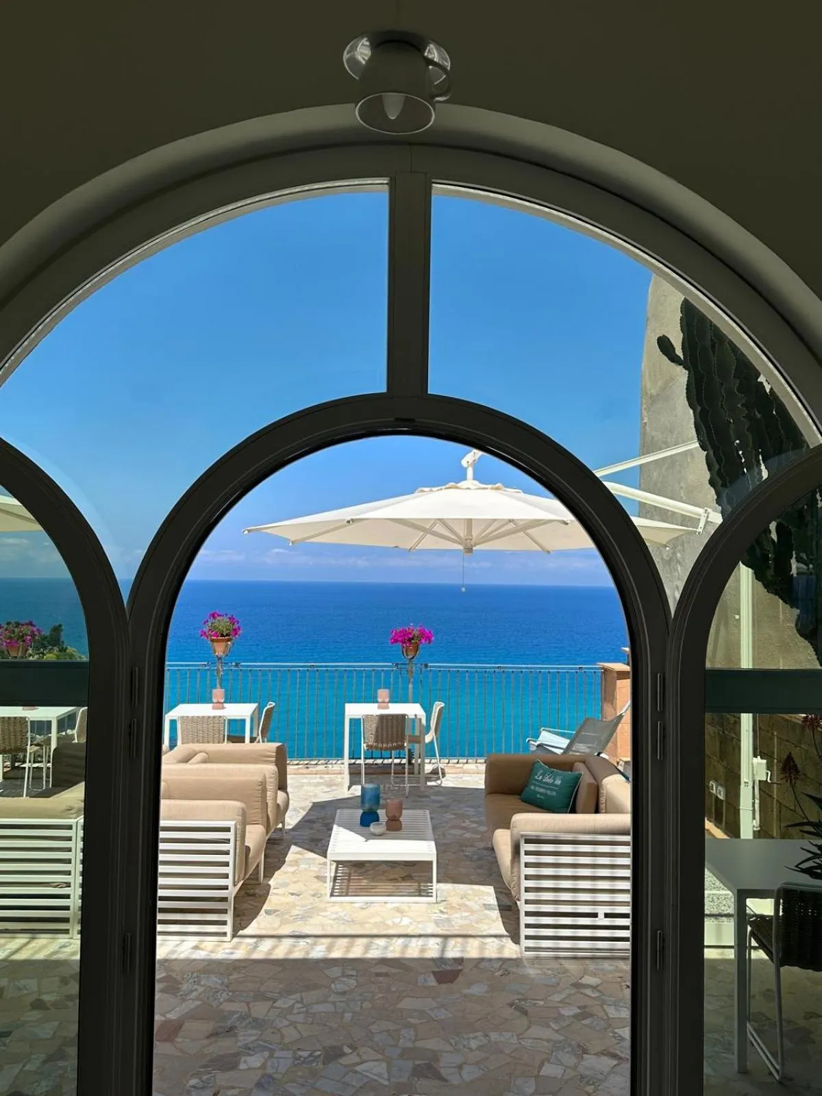 View (from property/room) in La Dolce Vita a Tropea