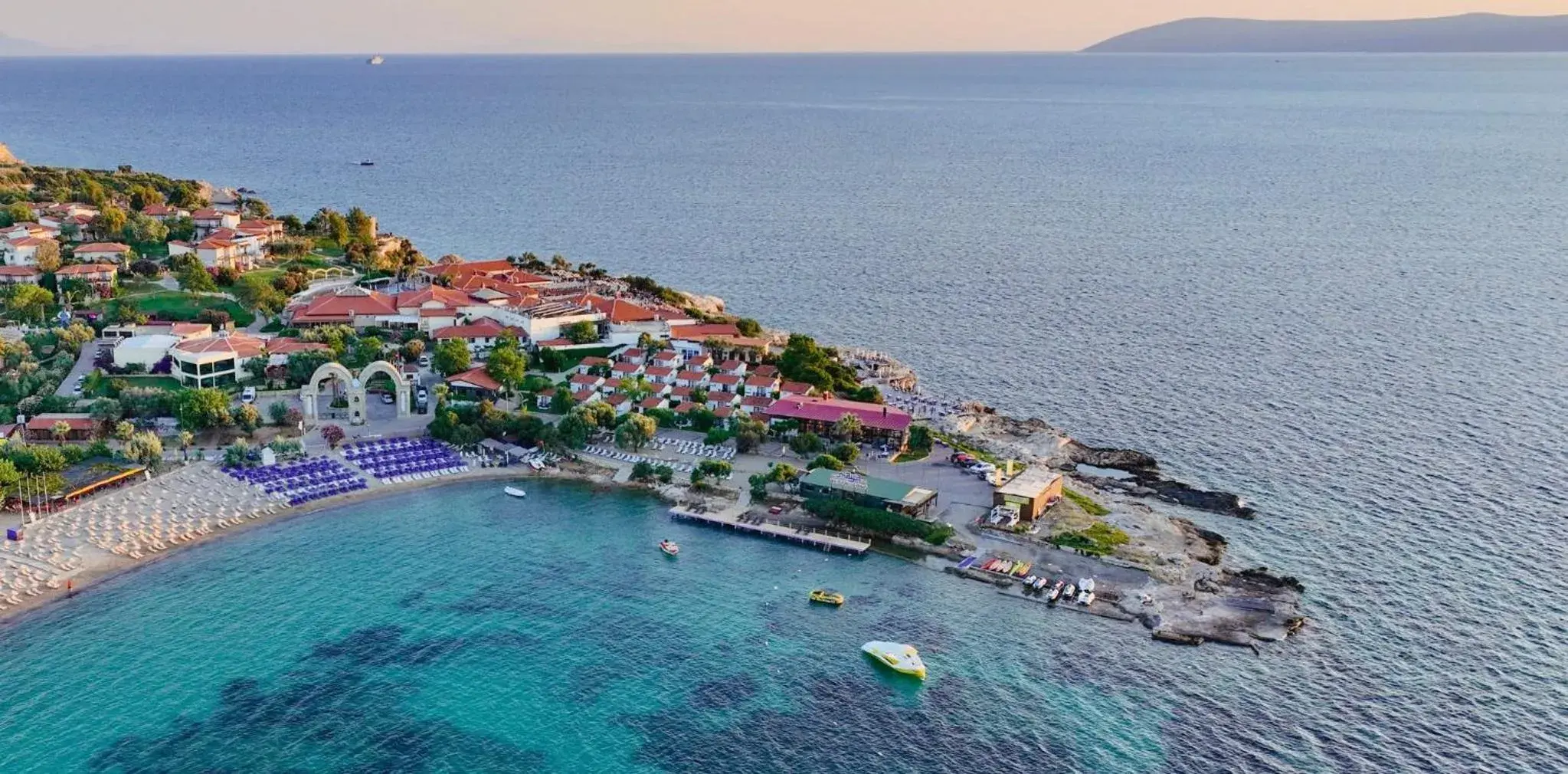 Bird's eye view in Maya Bistro Hotel & Beach Bird's eye view in Maya Bistro Hotel & Beach