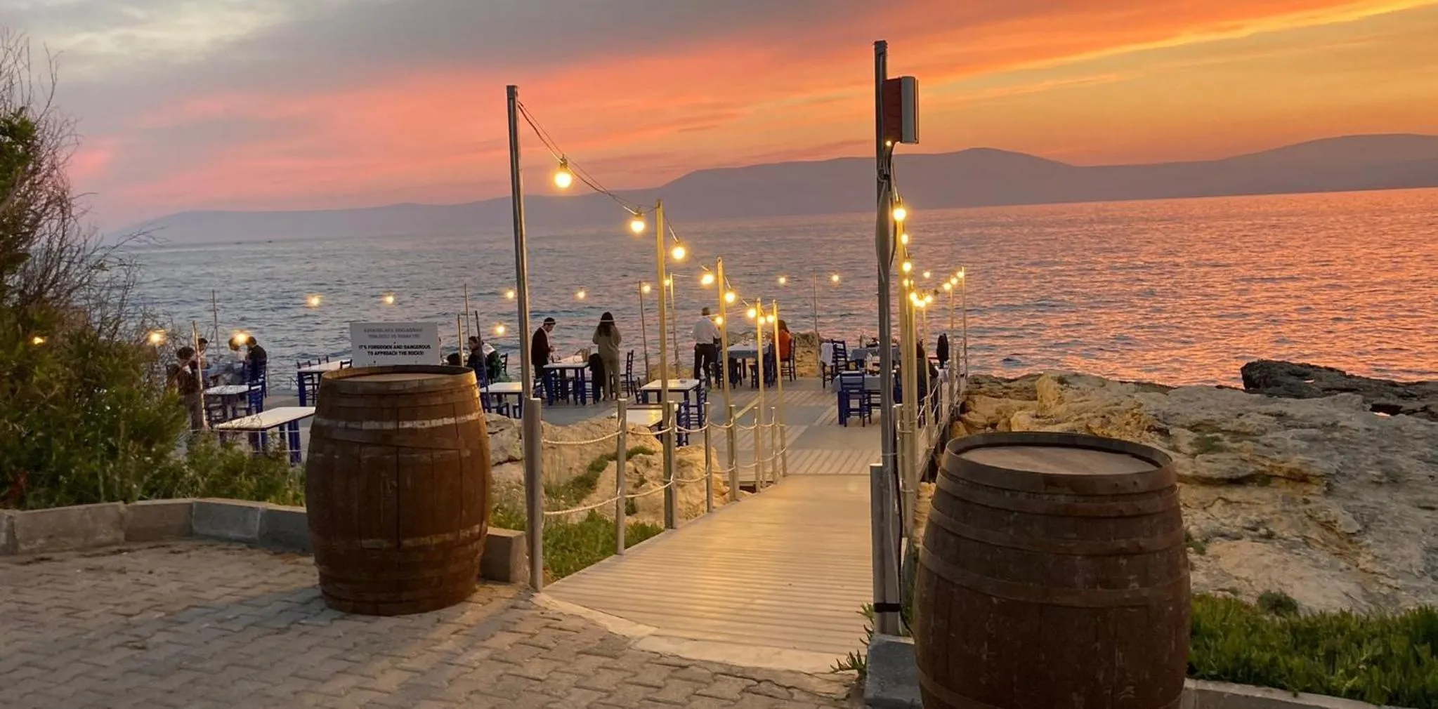 Sea view in Maya Bistro Hotel & Beach