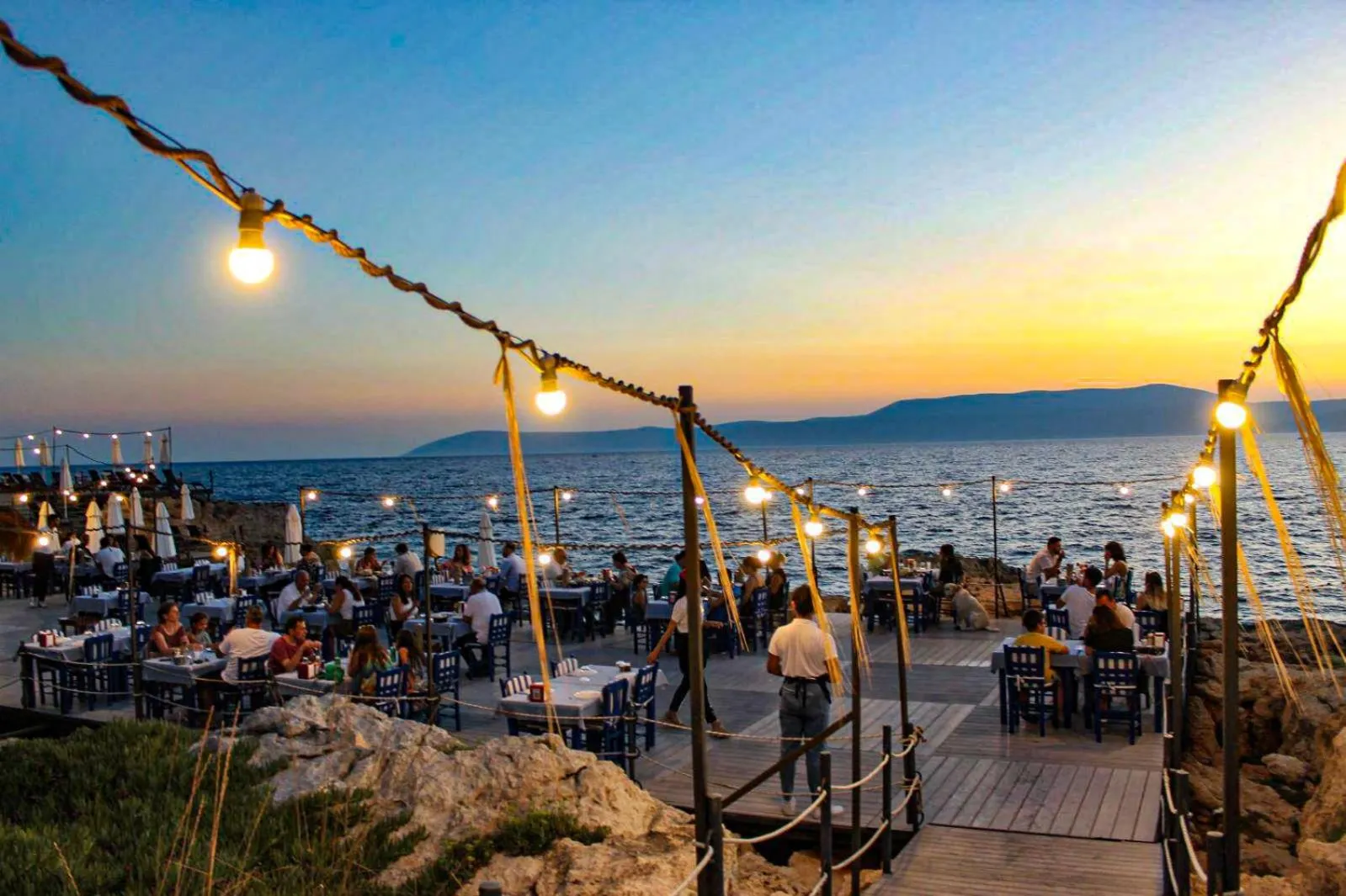 Sea view in Maya Bistro Hotel & Beach