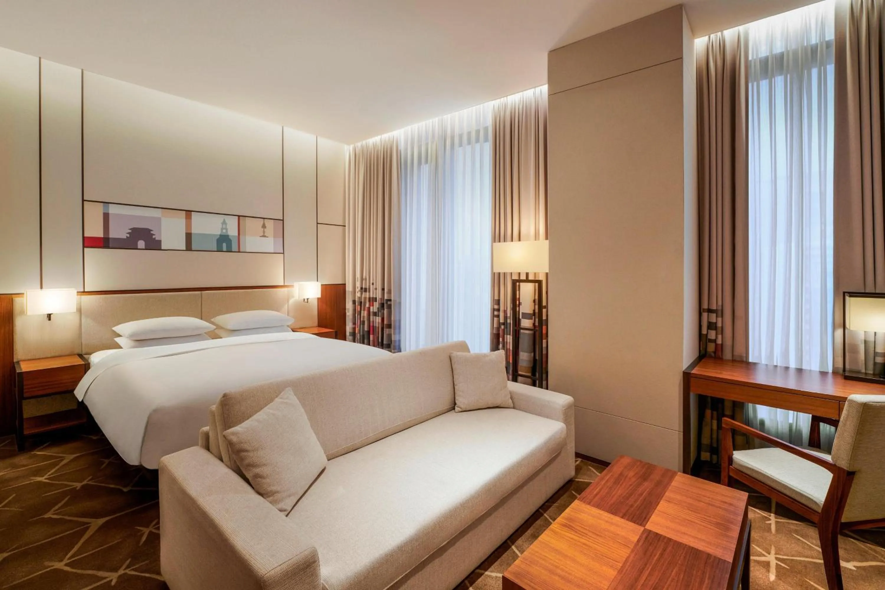 Photo of the whole room, Bed in Aloft Seoul Myeongdong