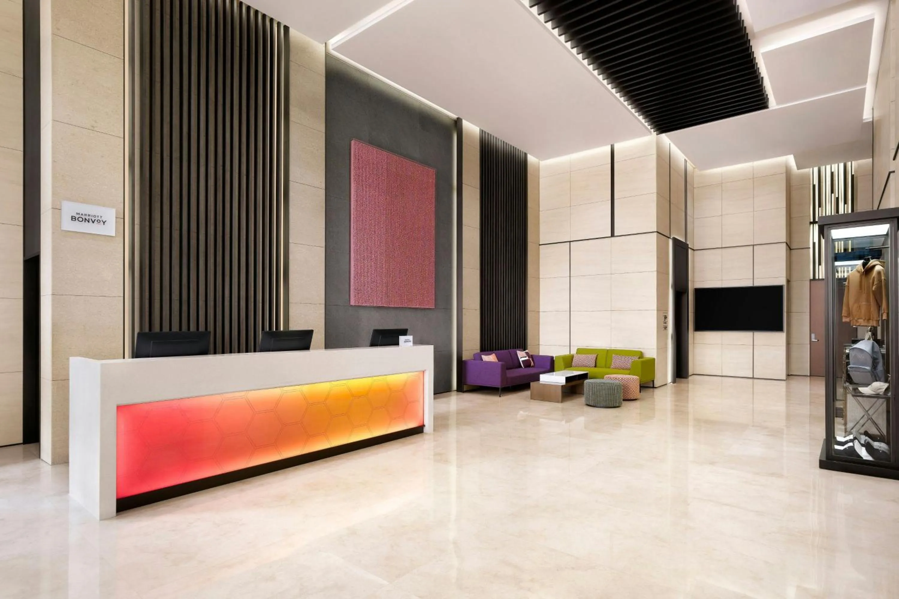 Lobby or reception in Aloft Seoul Myeongdong
