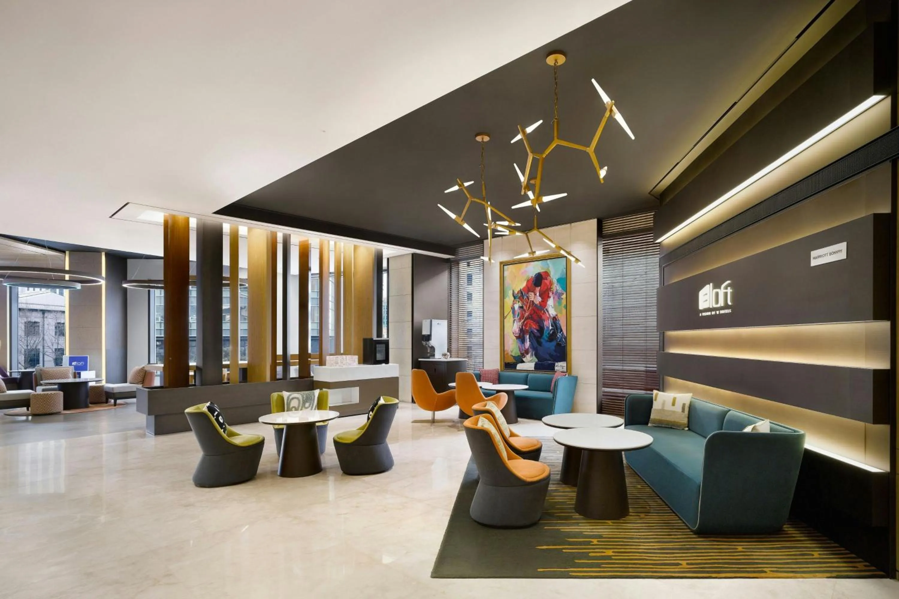 Lobby or reception in Aloft Seoul Myeongdong