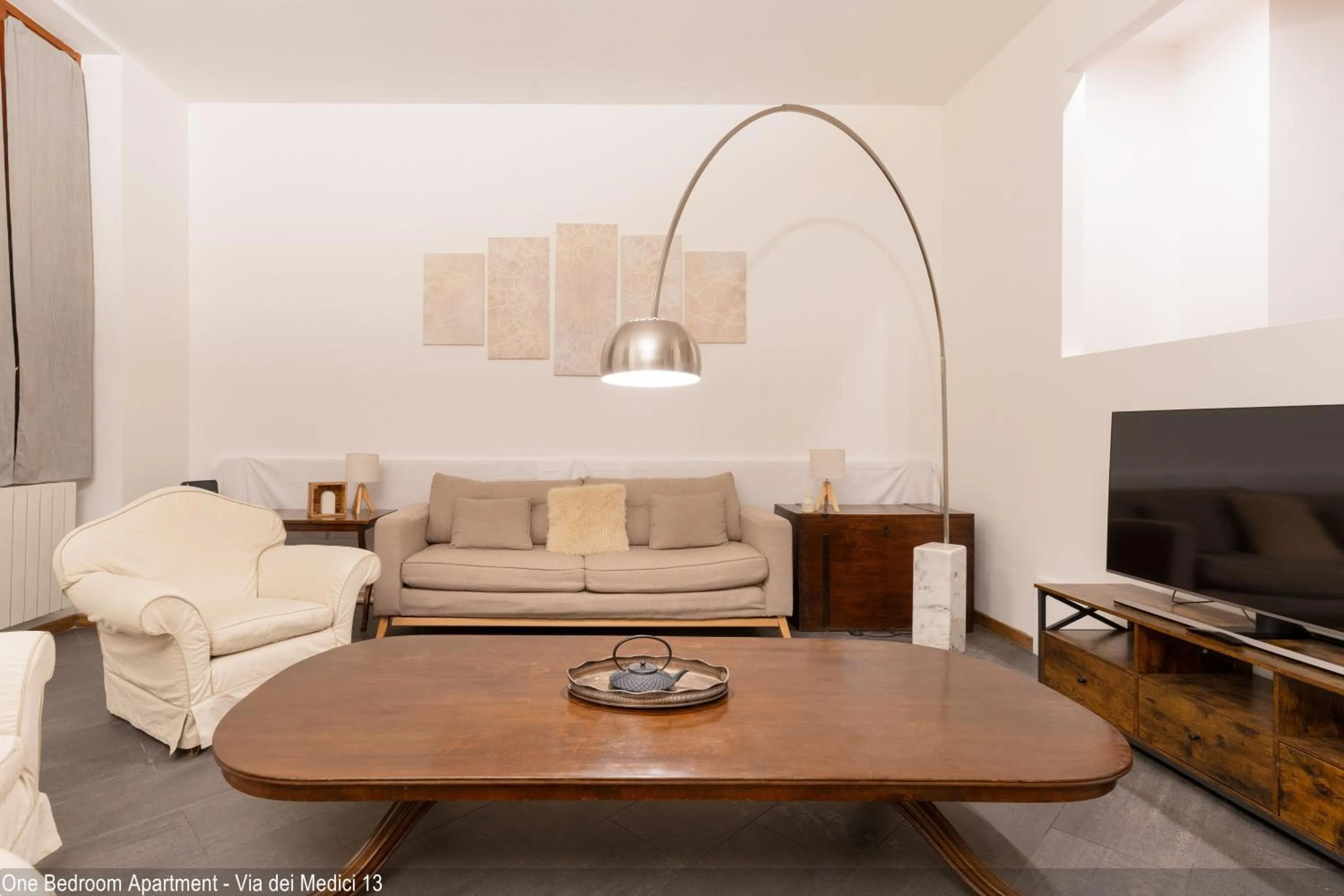 Living room in Brera Apartments in Porta Ticinese