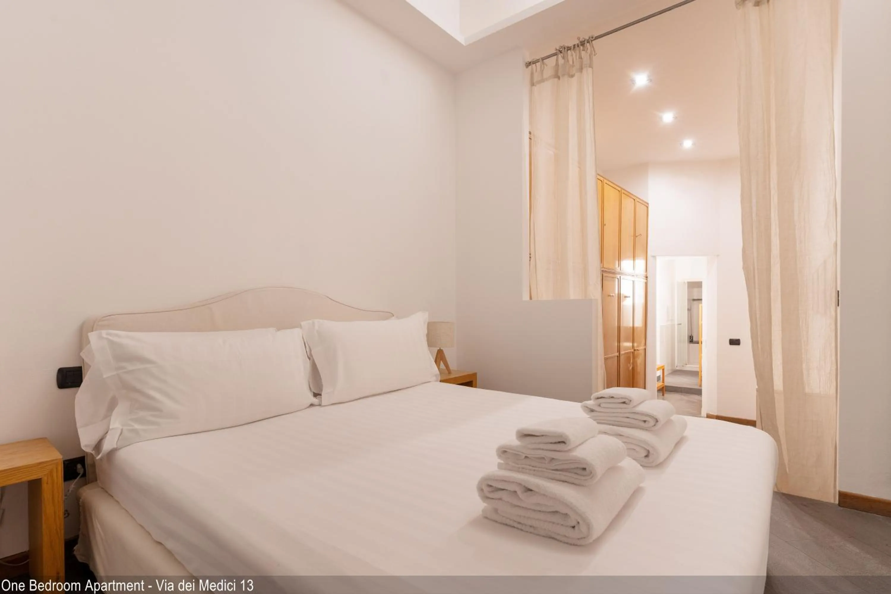 Bedroom, Bed in Brera Apartments in Porta Ticinese