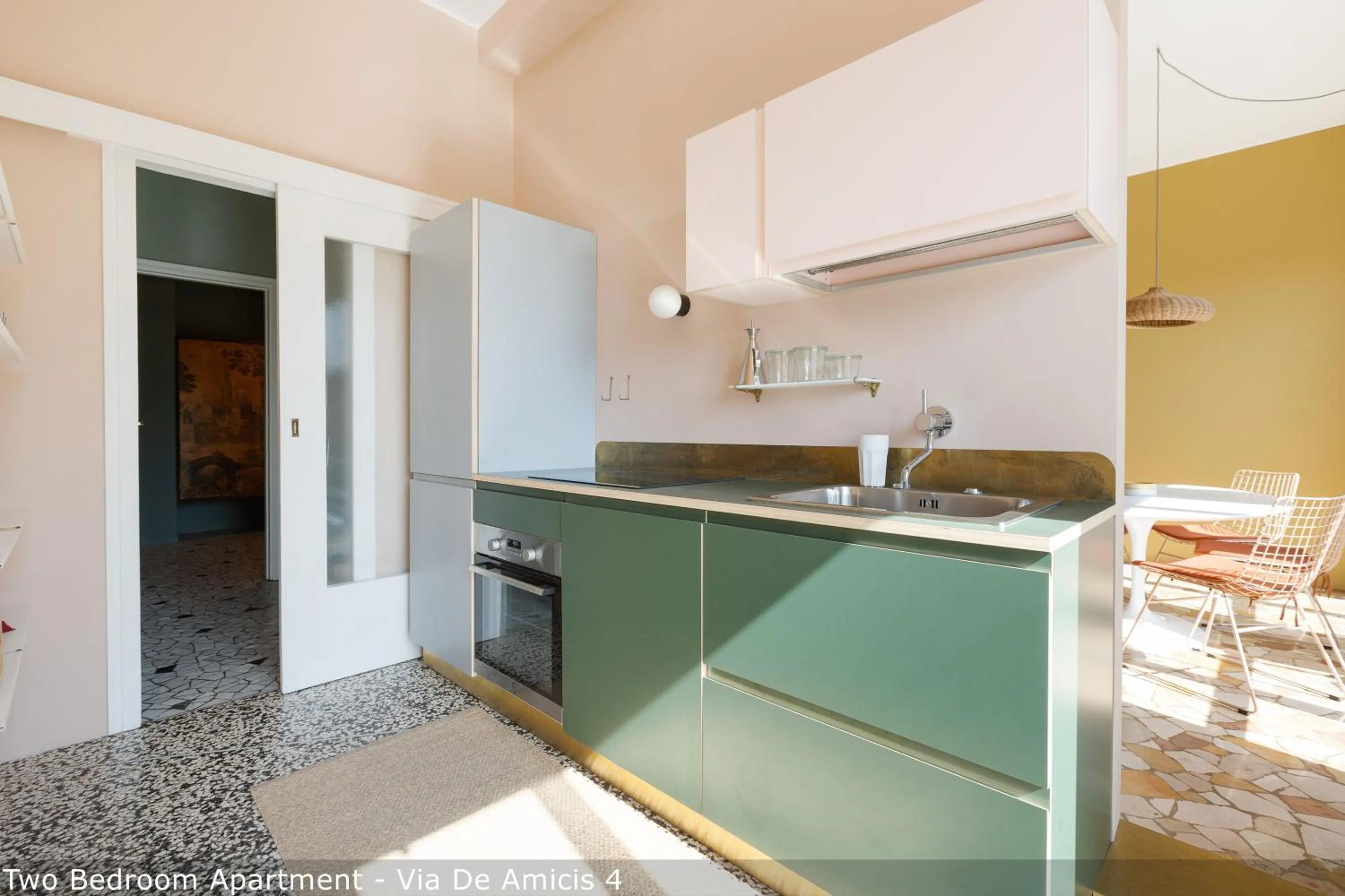 Kitchen or kitchenette in Brera Apartments in Porta Ticinese
