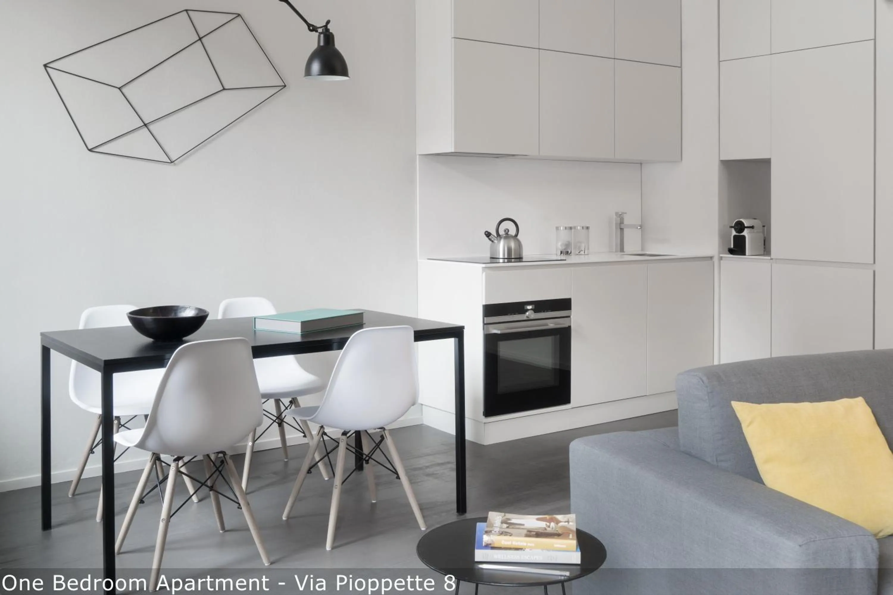Kitchen or kitchenette in Brera Apartments in Porta Ticinese