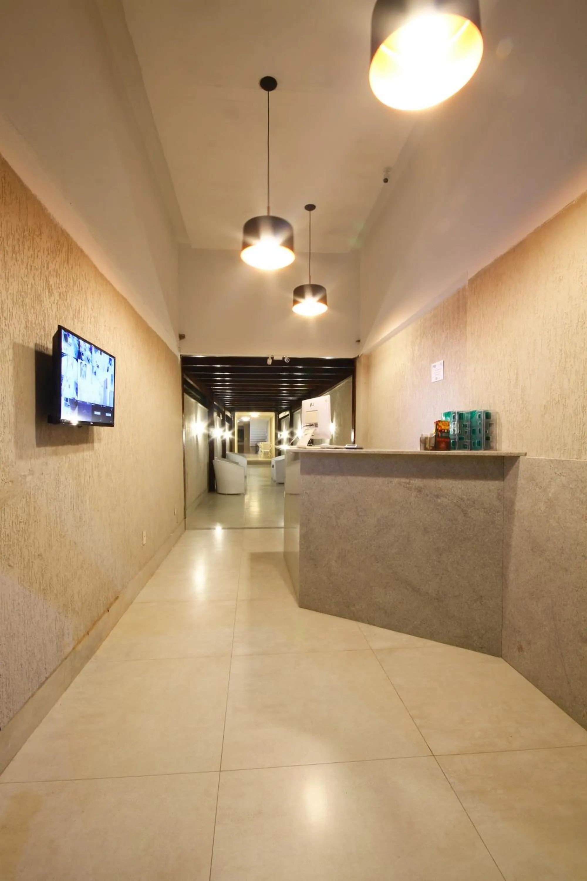 Lobby or reception in MDJ Pousada