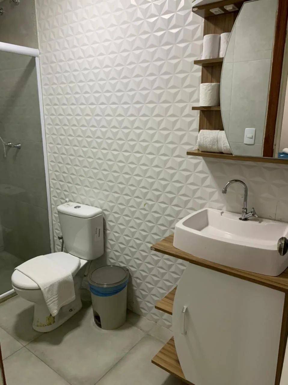 Bathroom in MDJ Pousada