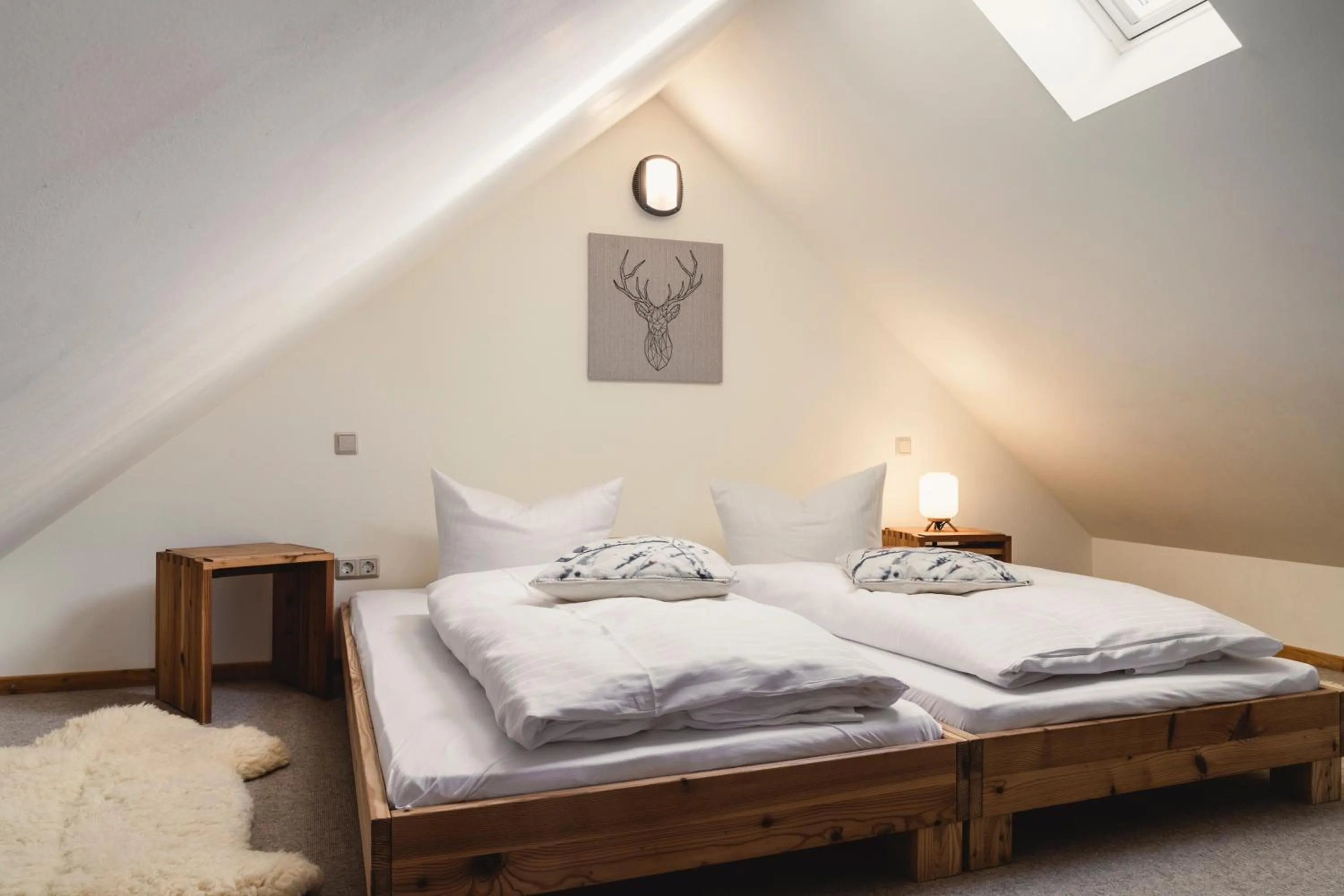 Bed in Altsächsischer Gasthof Kleines Vorwerk