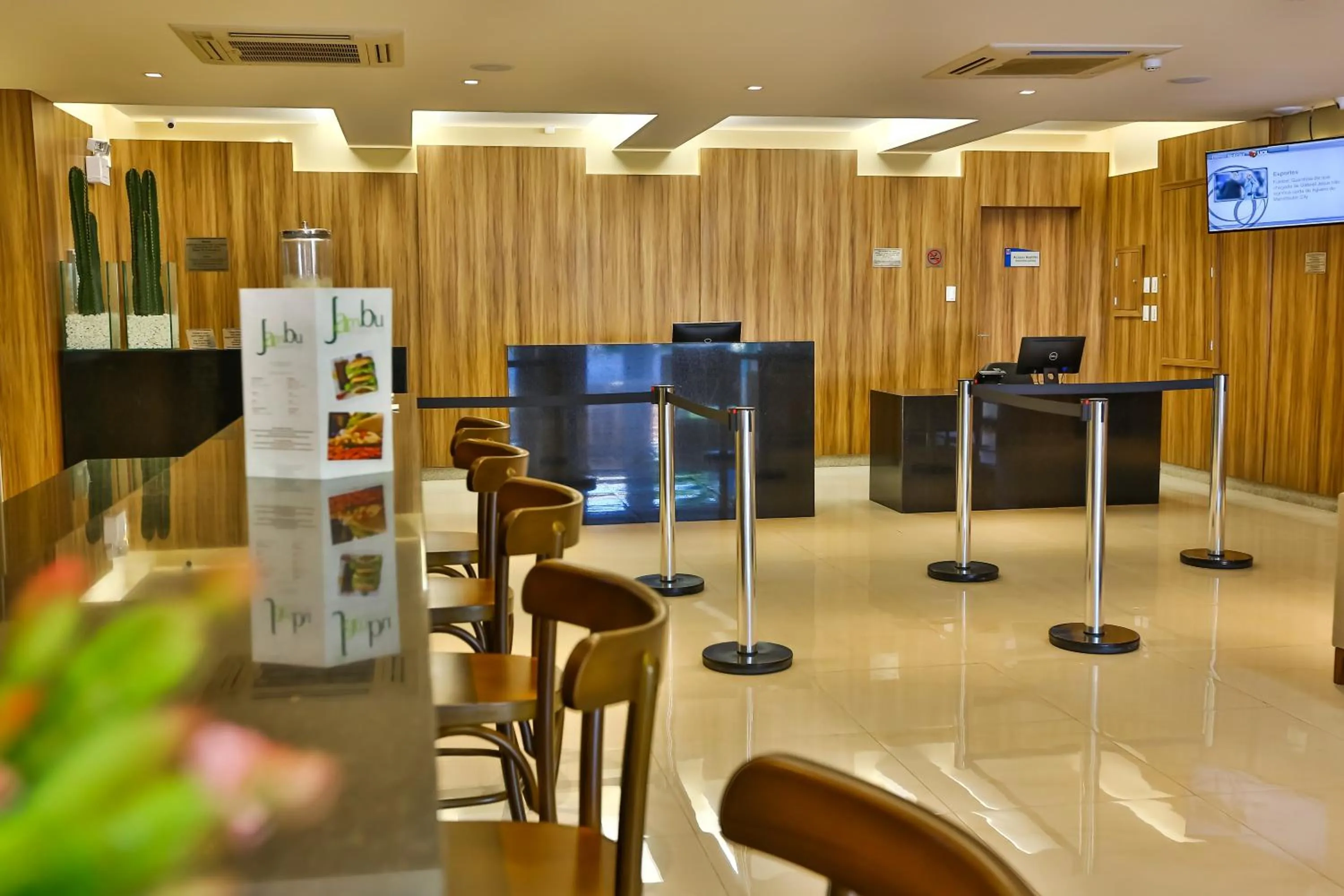 Lobby or reception in ARCUS Hotel Aracaju