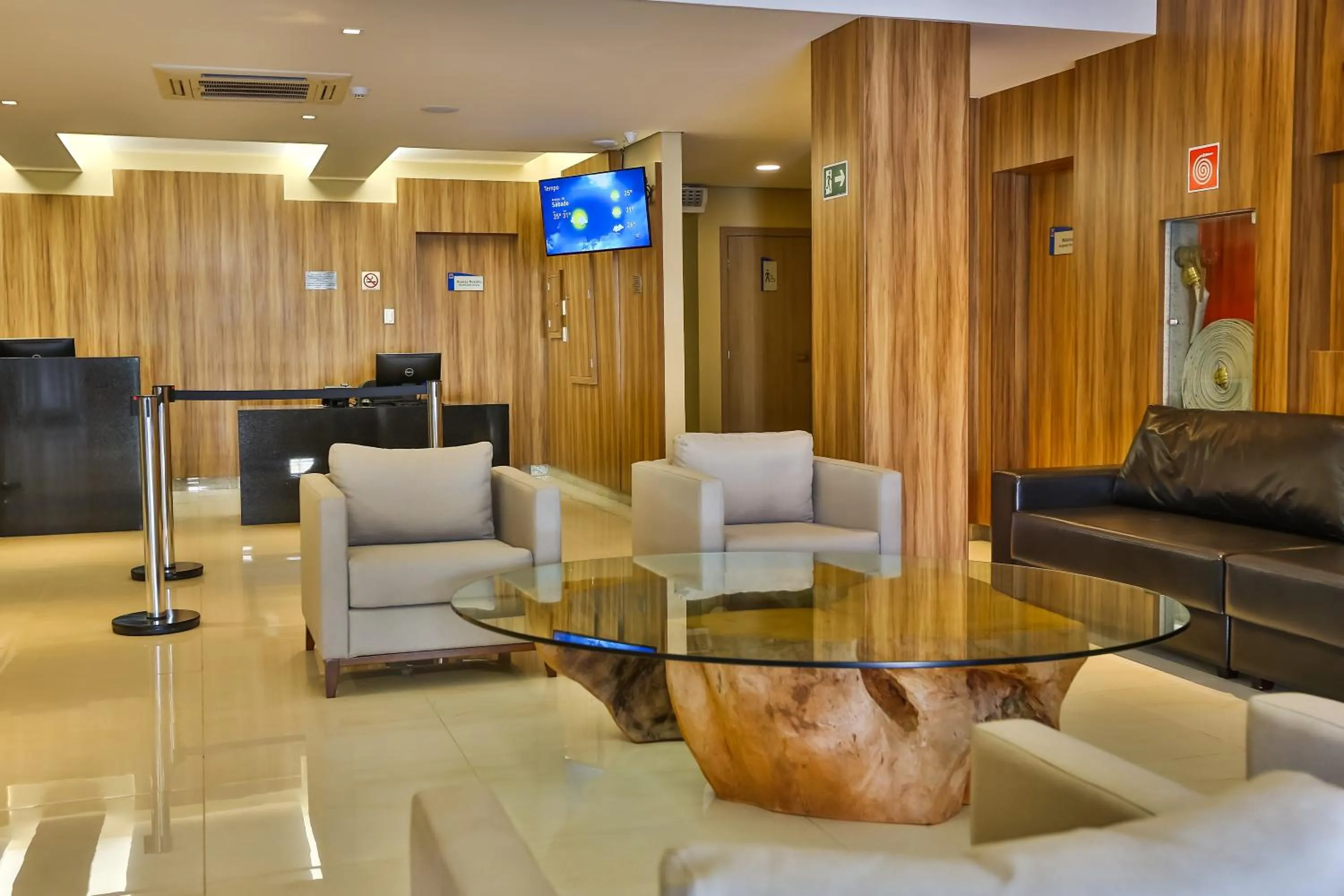 Lobby or reception in ARCUS Hotel Aracaju