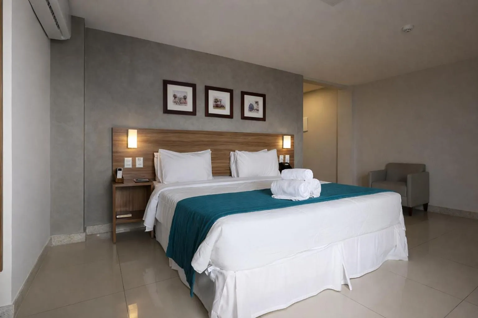 Bed in ARCUS Hotel Aracaju