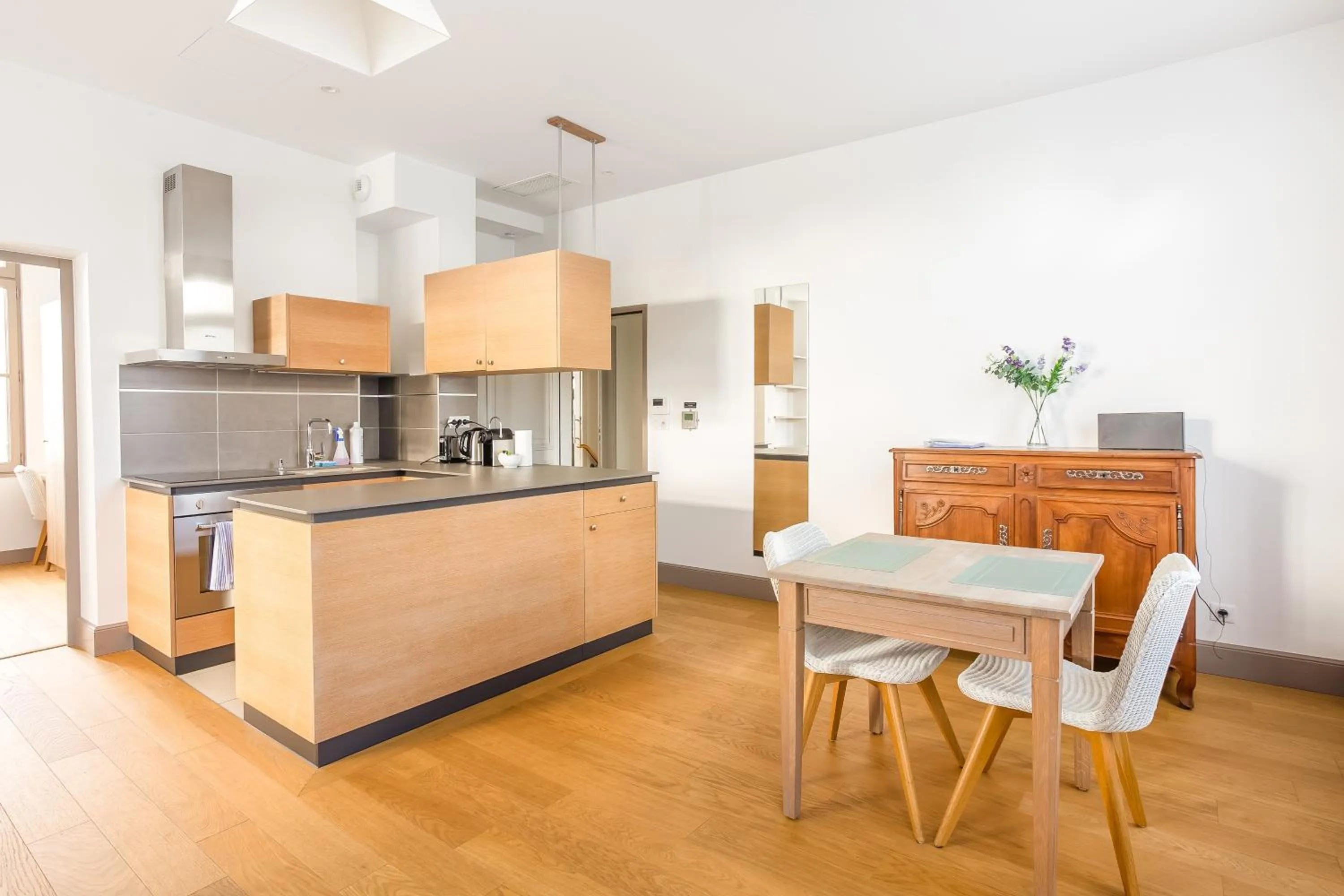 kitchen in Résidence de Tourisme Central Parc Tours