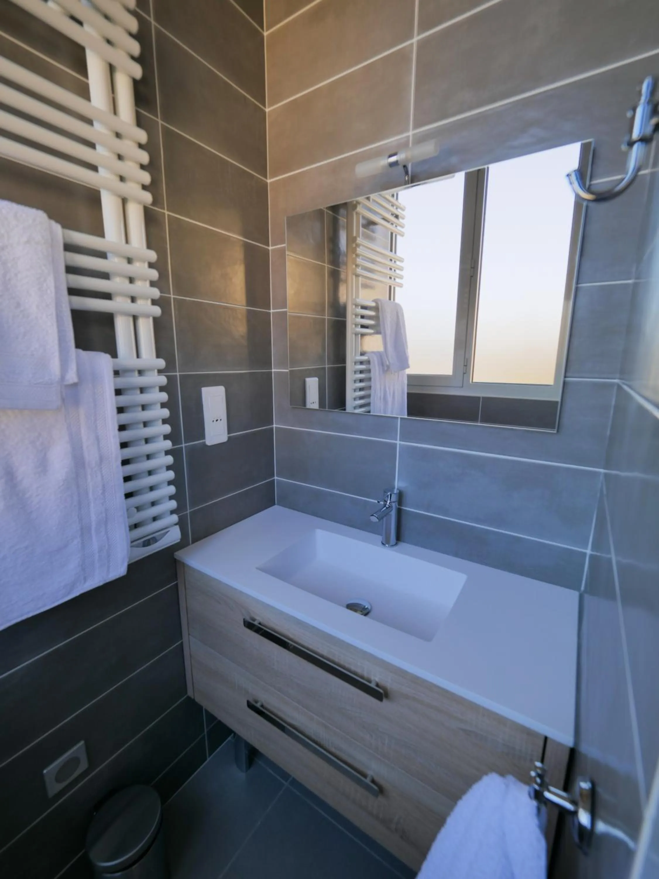 Shower in Résidence de Tourisme Central Parc Tours