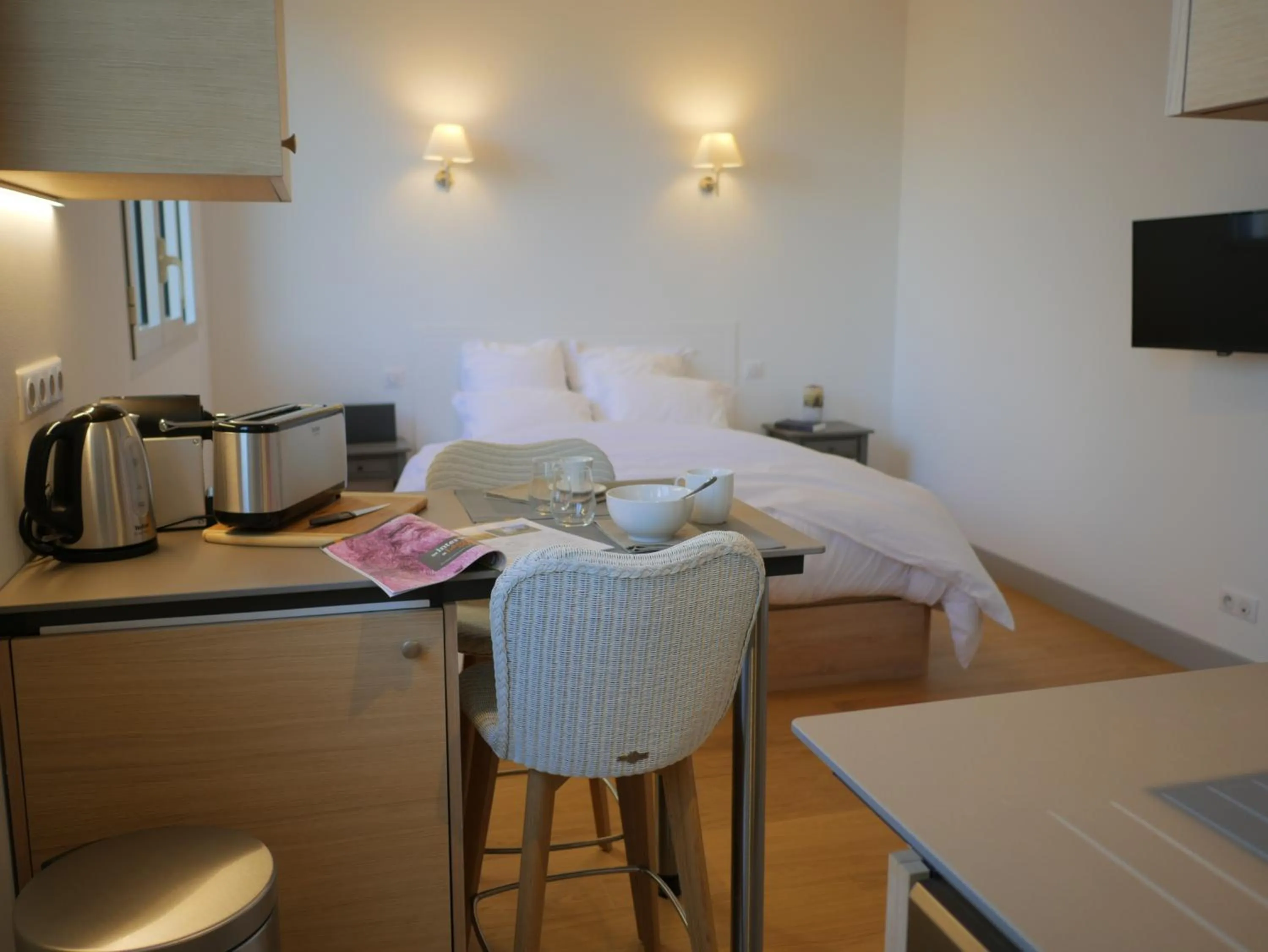 TV and multimedia in Résidence de Tourisme Central Parc Tours