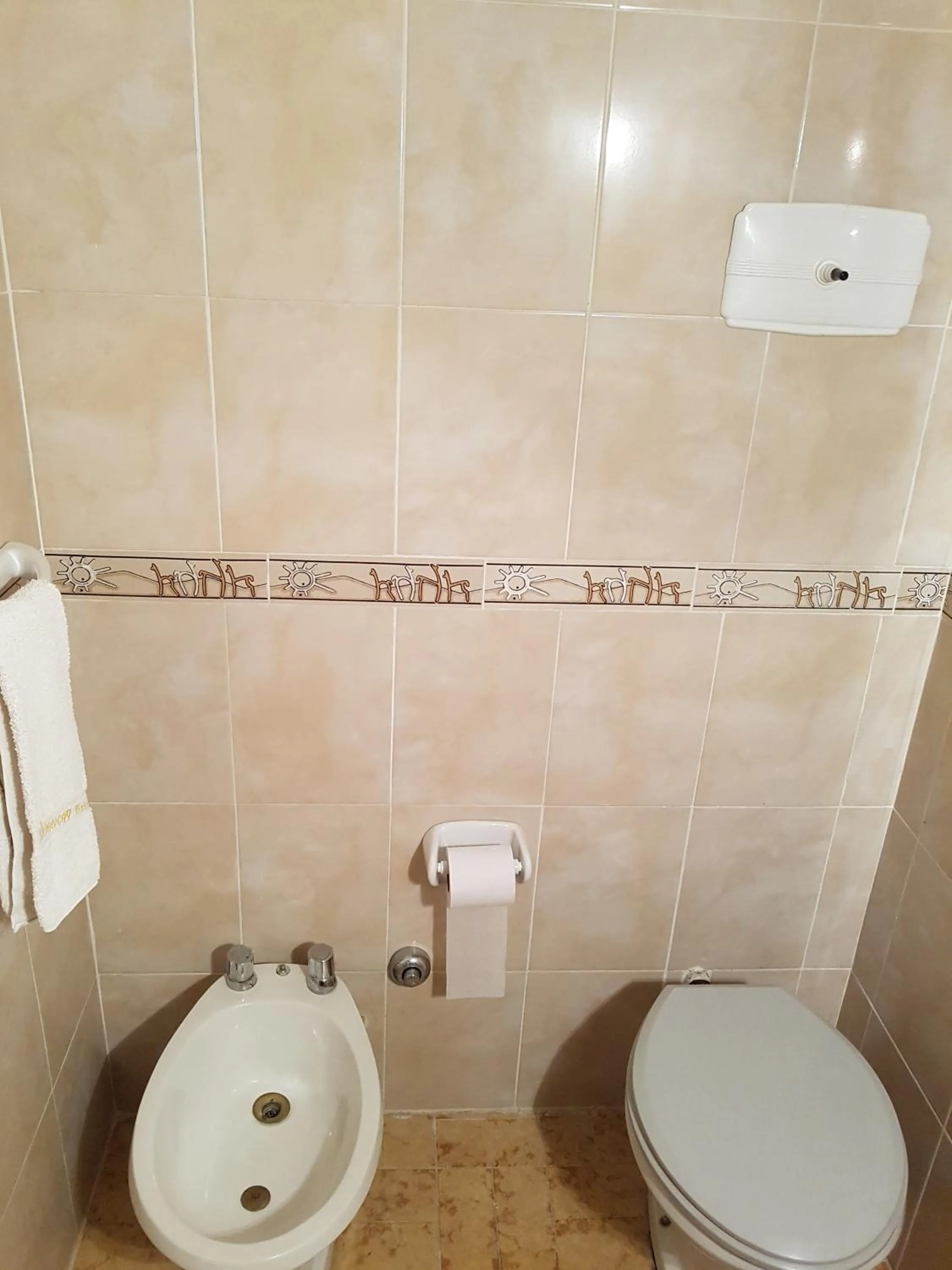 Bathroom in Hotel Amancay