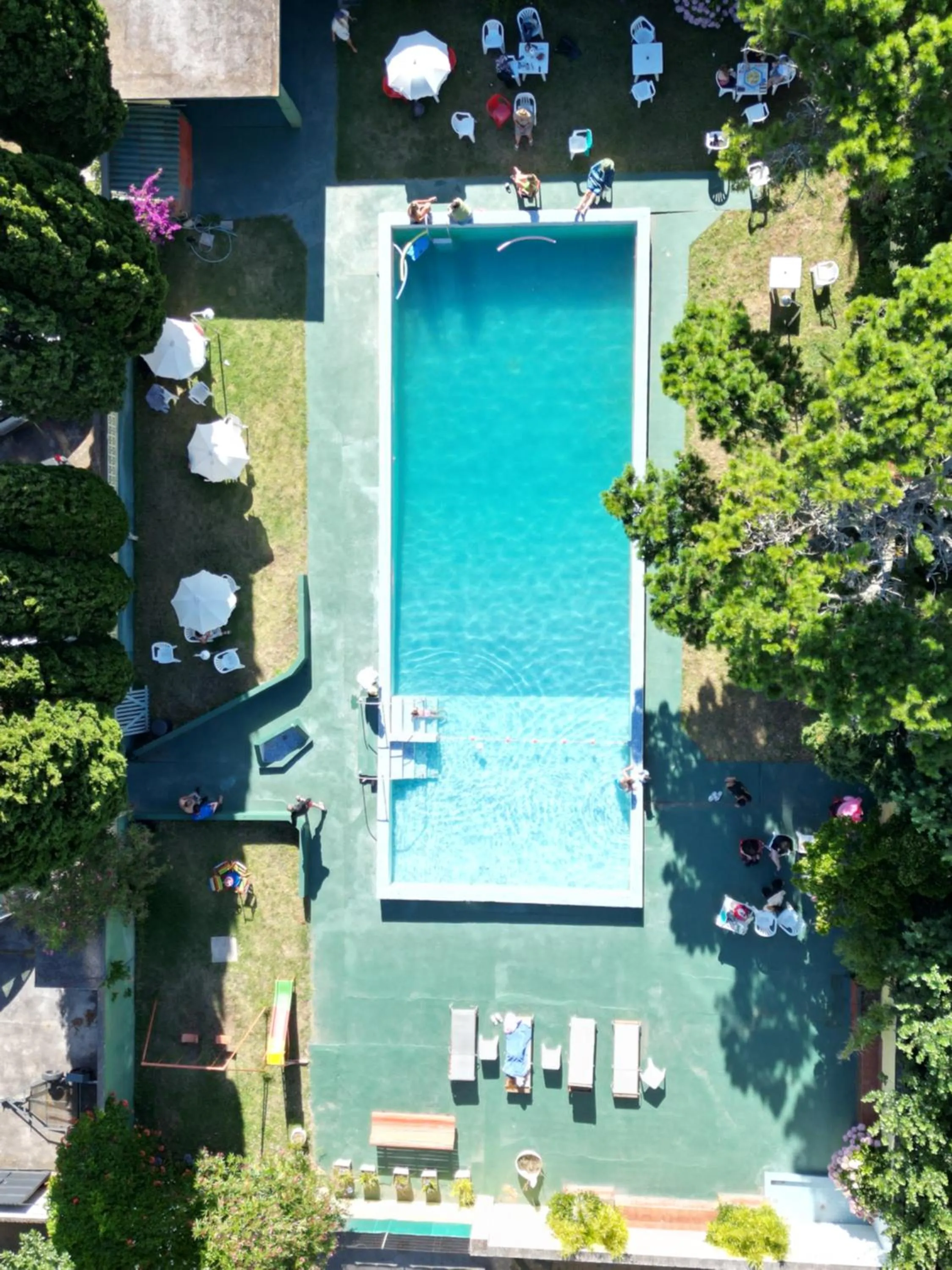 Swimming pool in Hotel Amancay