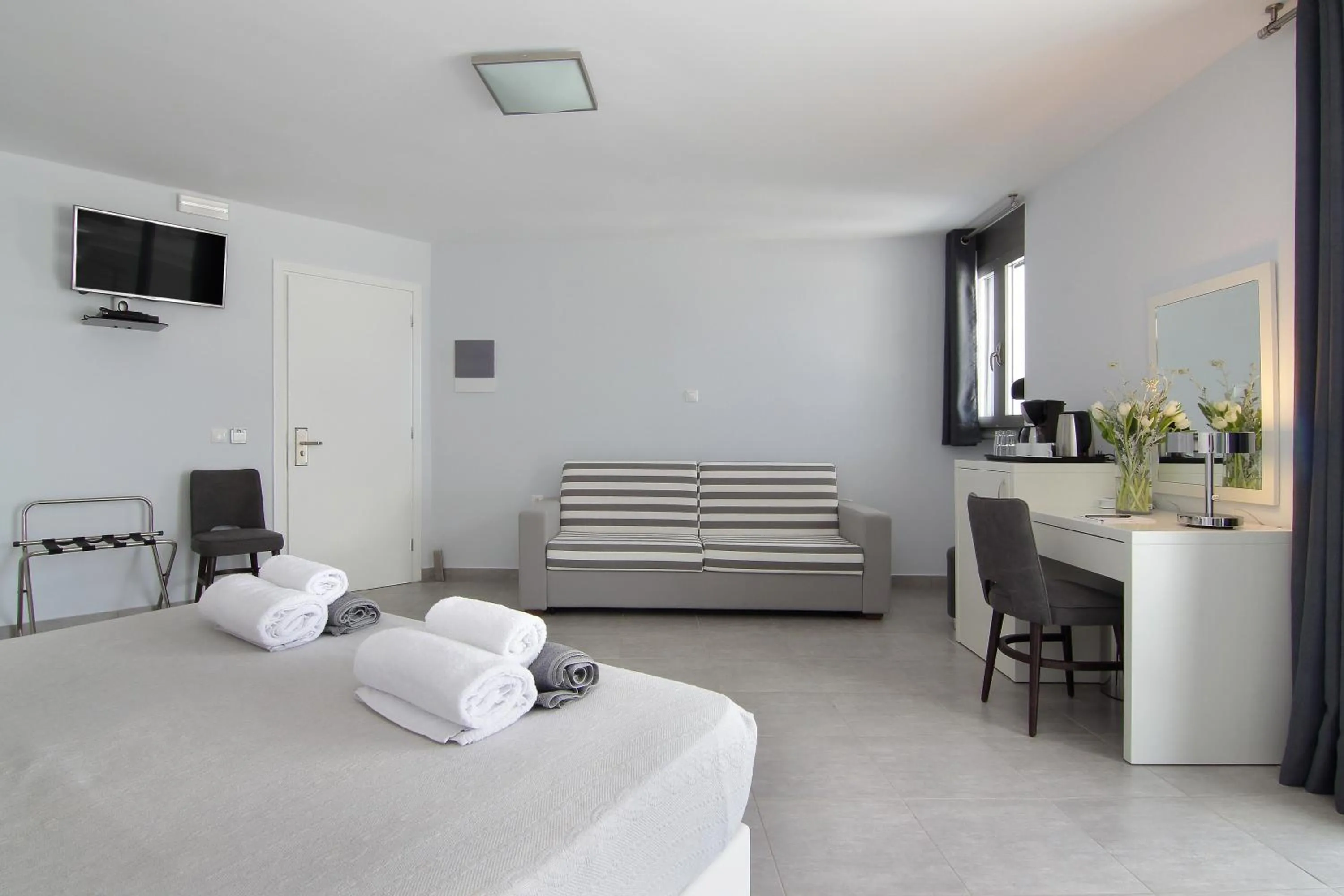 Bed in Dardiza Boutique Hotel