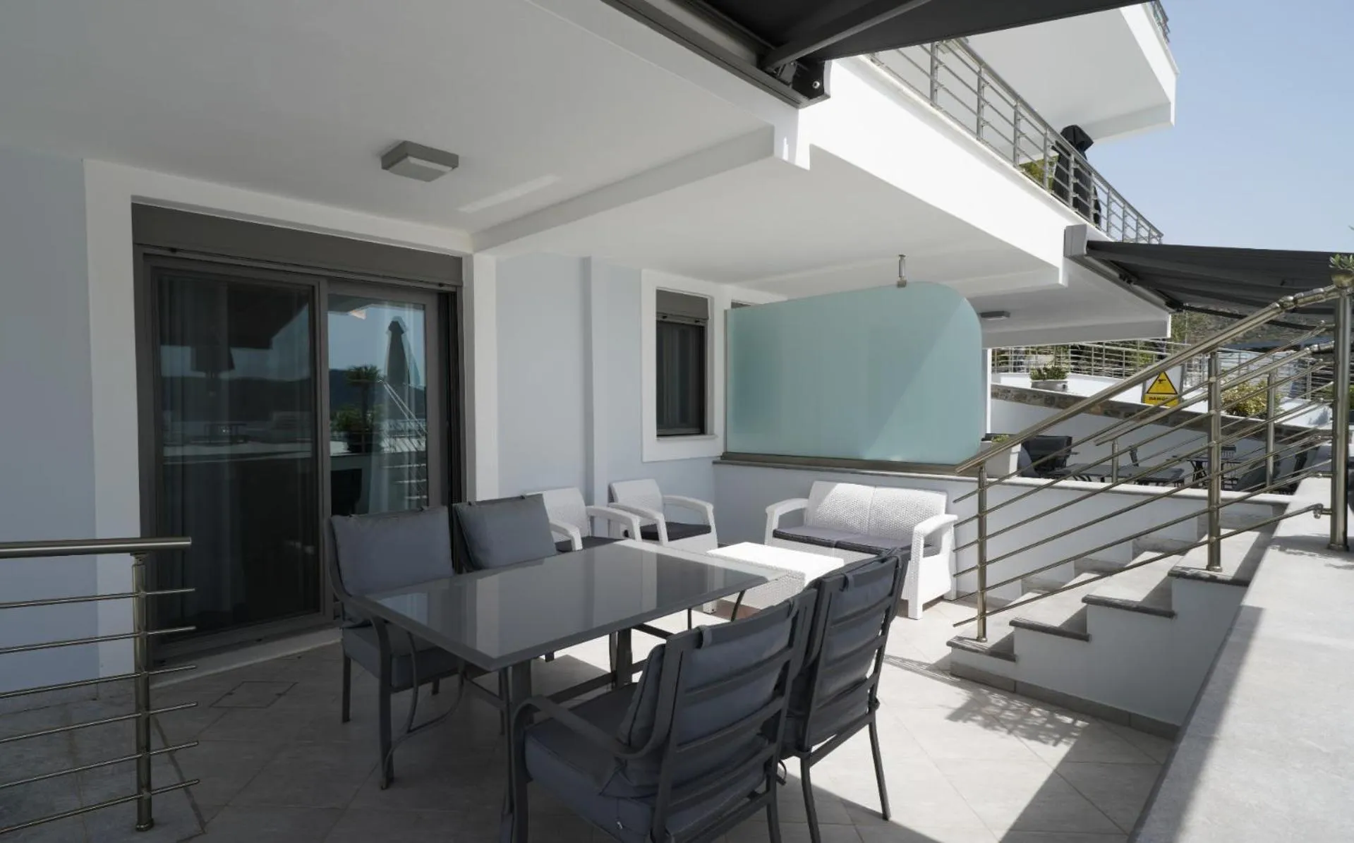 Balcony/Terrace in Dardiza Boutique Hotel
