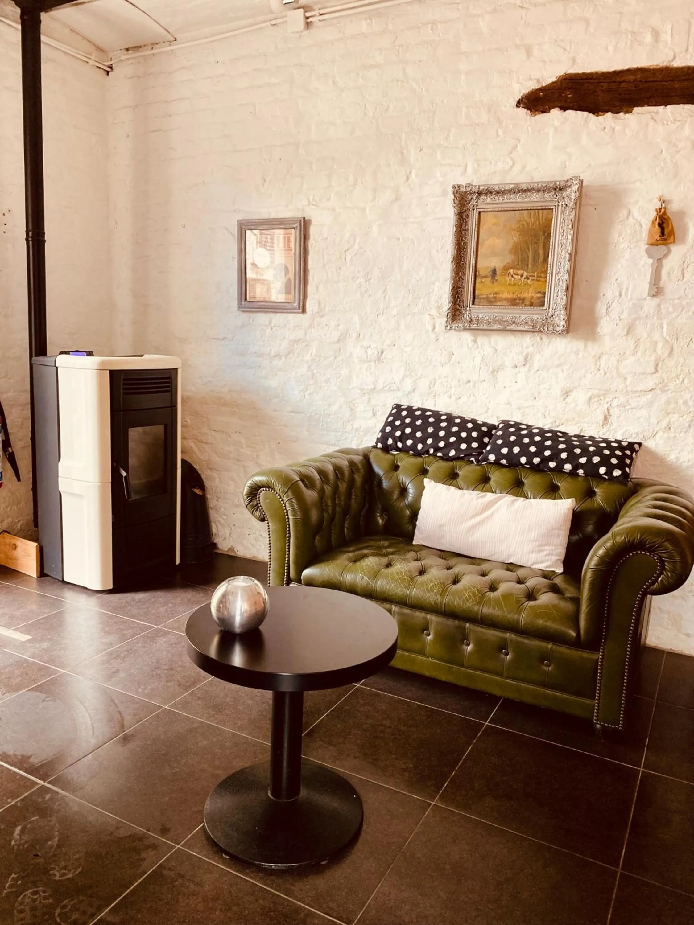 Seating area in B&B Villa Belle Epoque