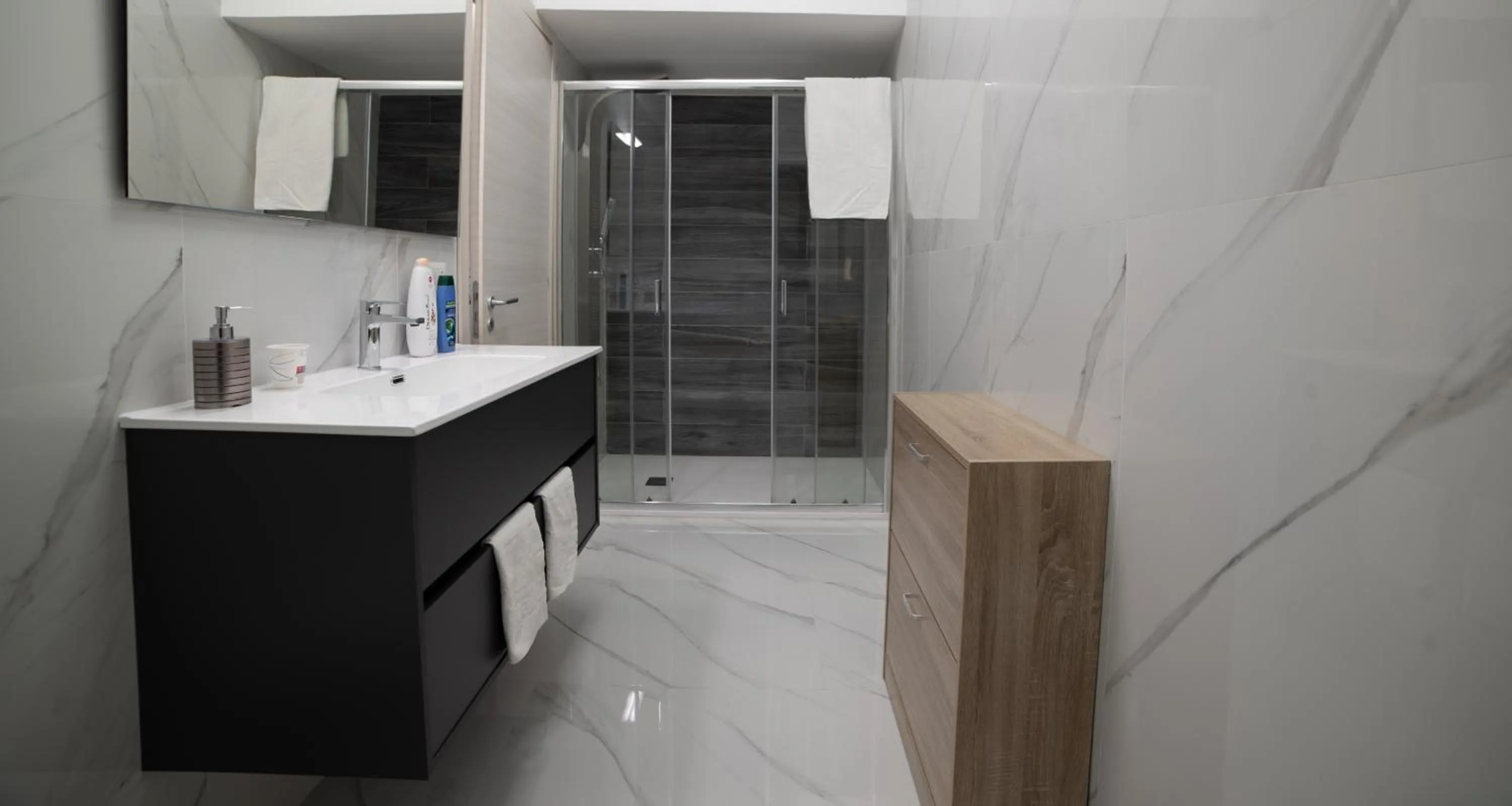 Bathroom in B&B La Colonna