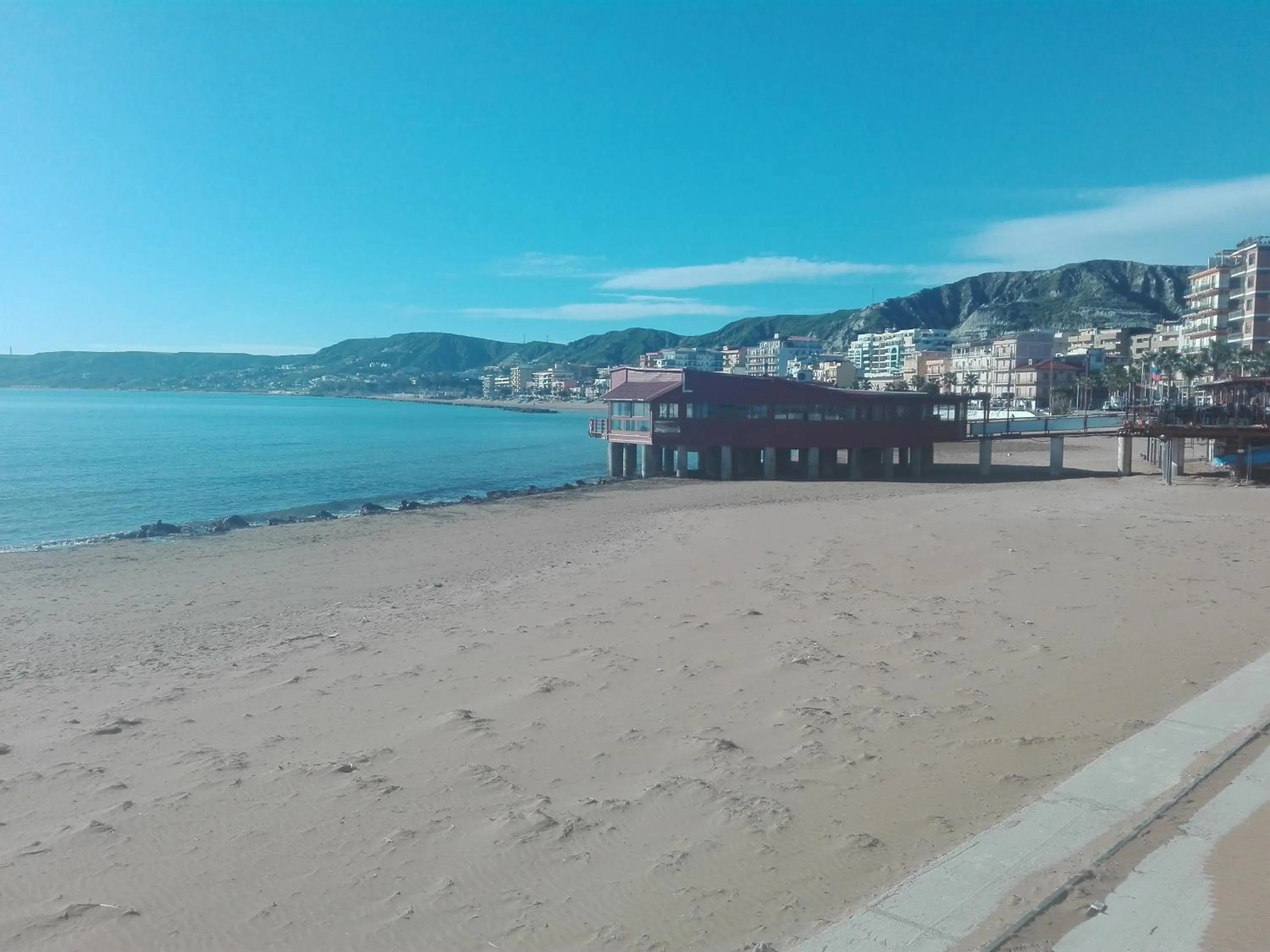 Beach in B&B La Colonna