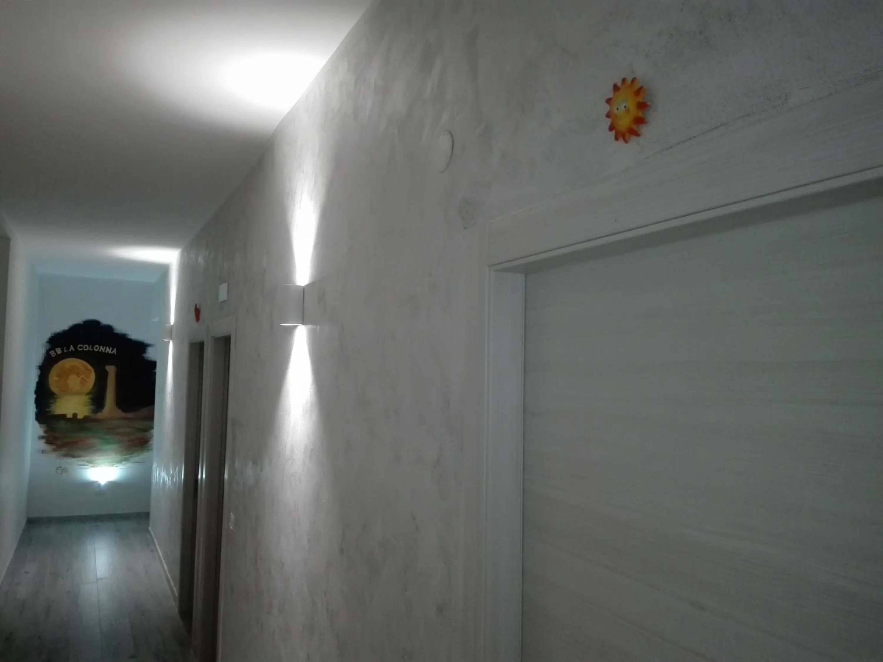 Decorative detail in B&B La Colonna