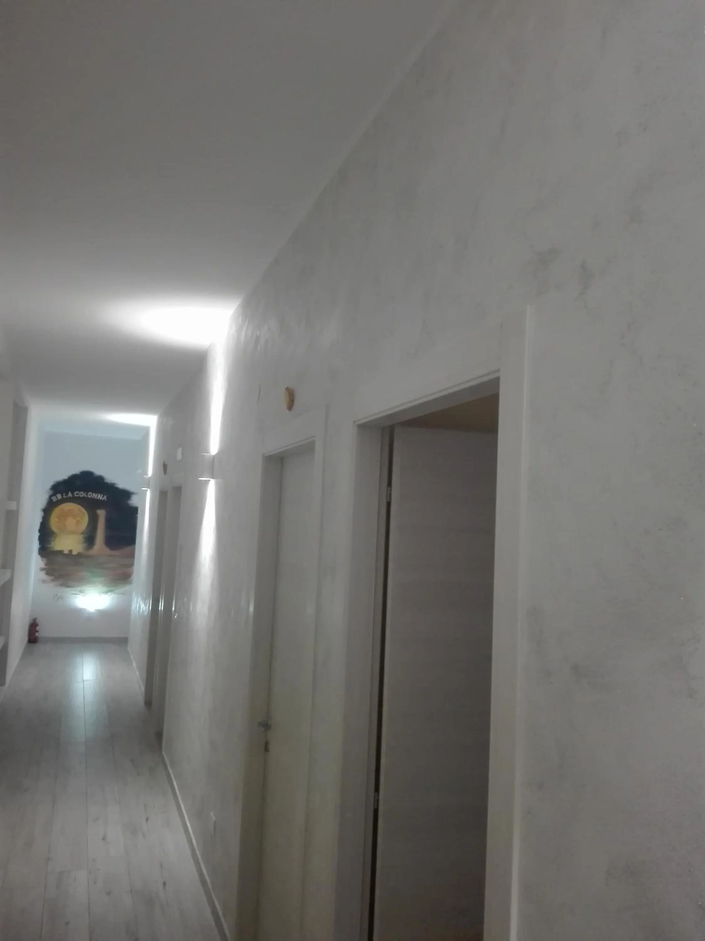 Decorative detail in B&B La Colonna