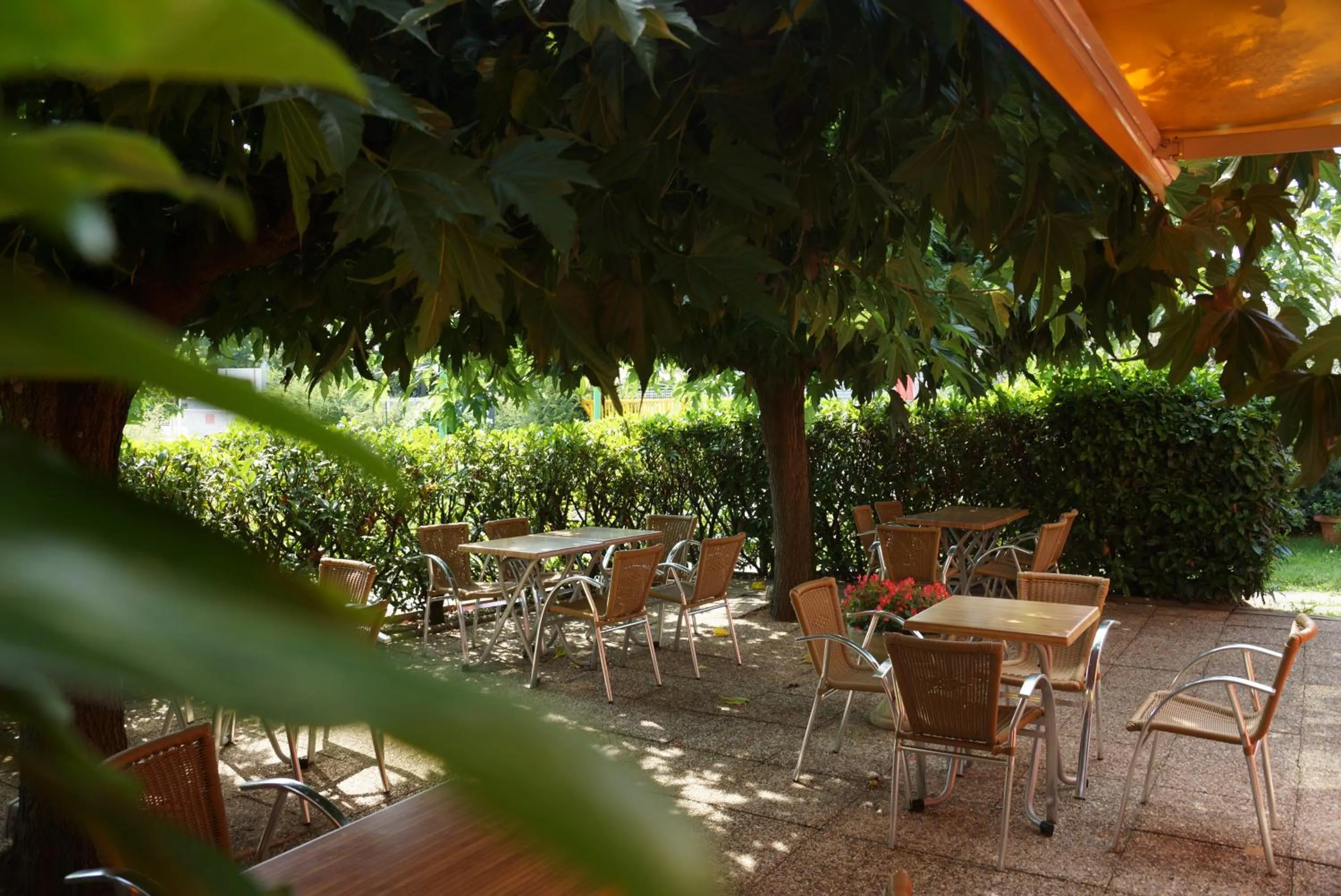 Balcony/Terrace in Initial by Balladins Lyon Villefranche-sur-Saône