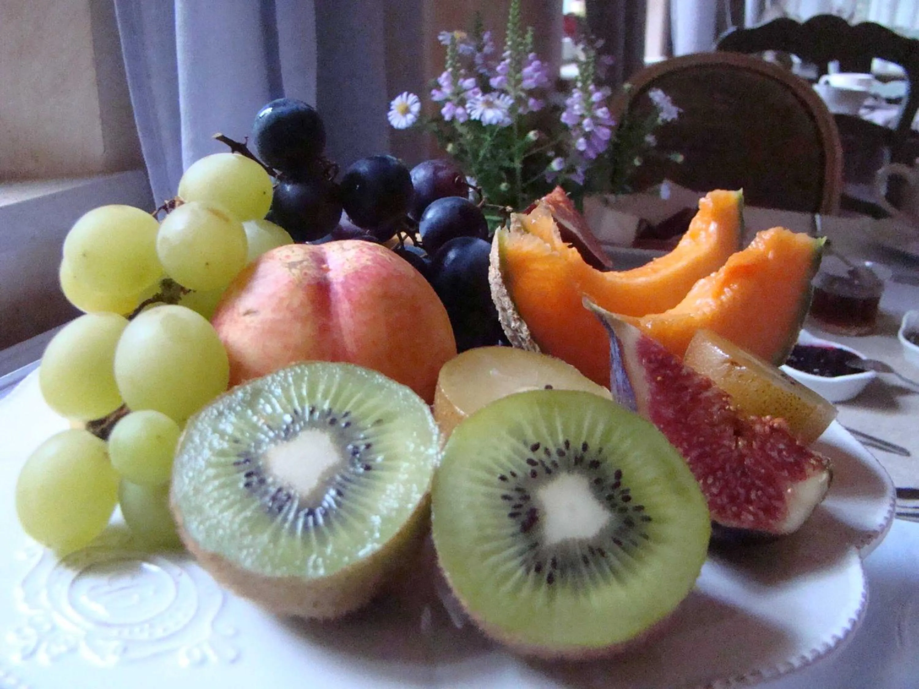 Food close-up in Le jardin de Saint Jean