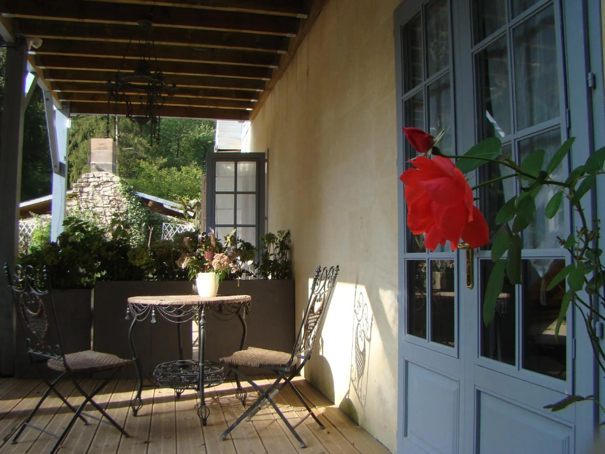 Garden view in Le jardin de Saint Jean