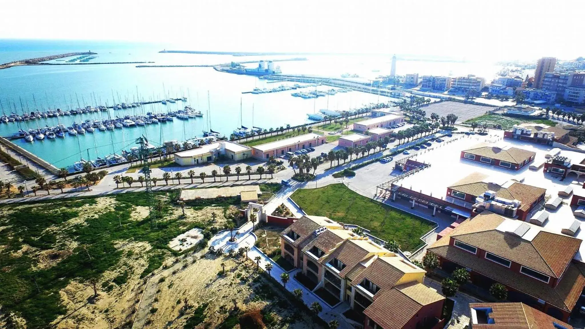 Spring, Bird's-eye View in Marina di Cala del Sole