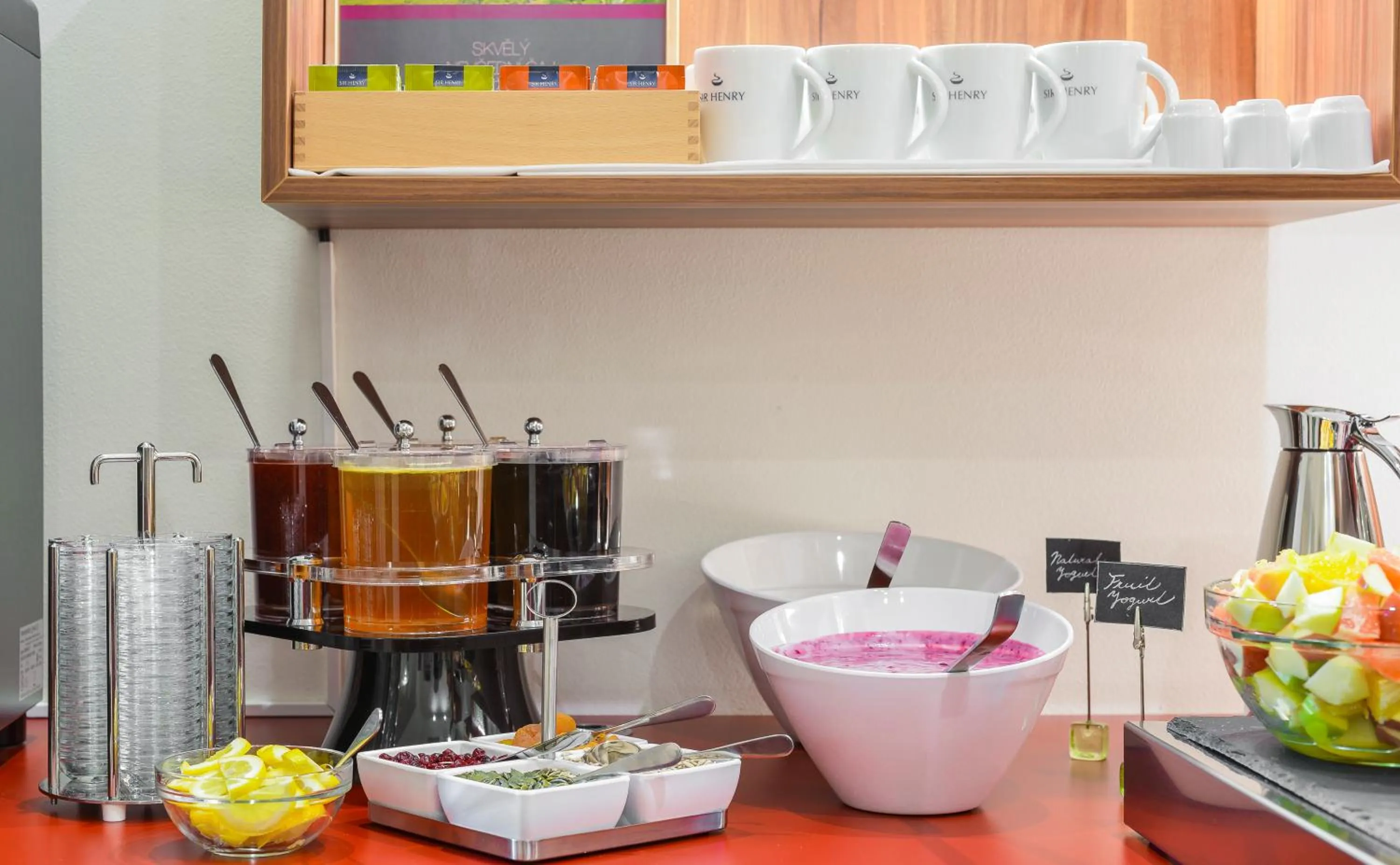 Food close-up in Hotel Garden Court