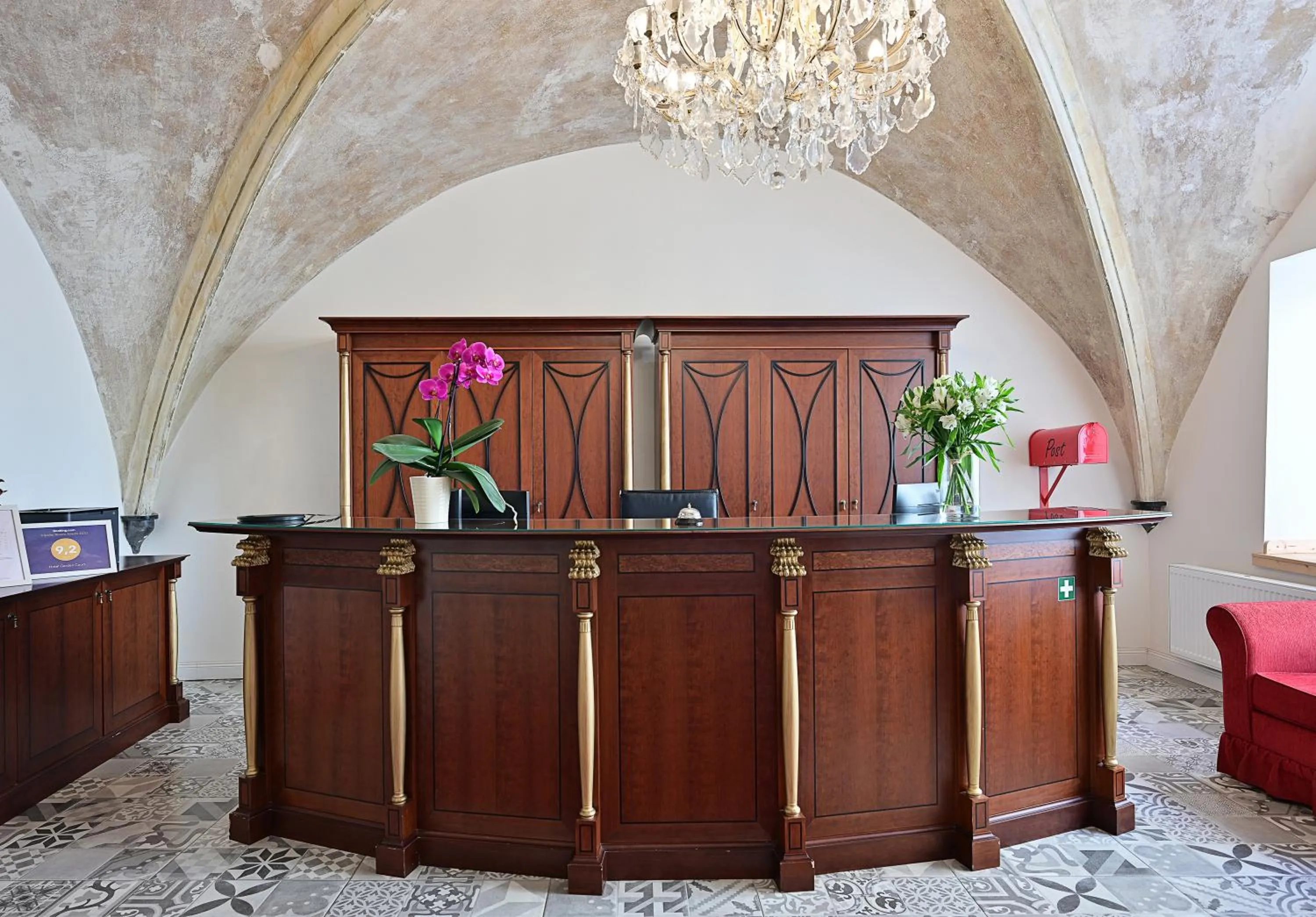 Lobby or reception in Hotel Garden Court