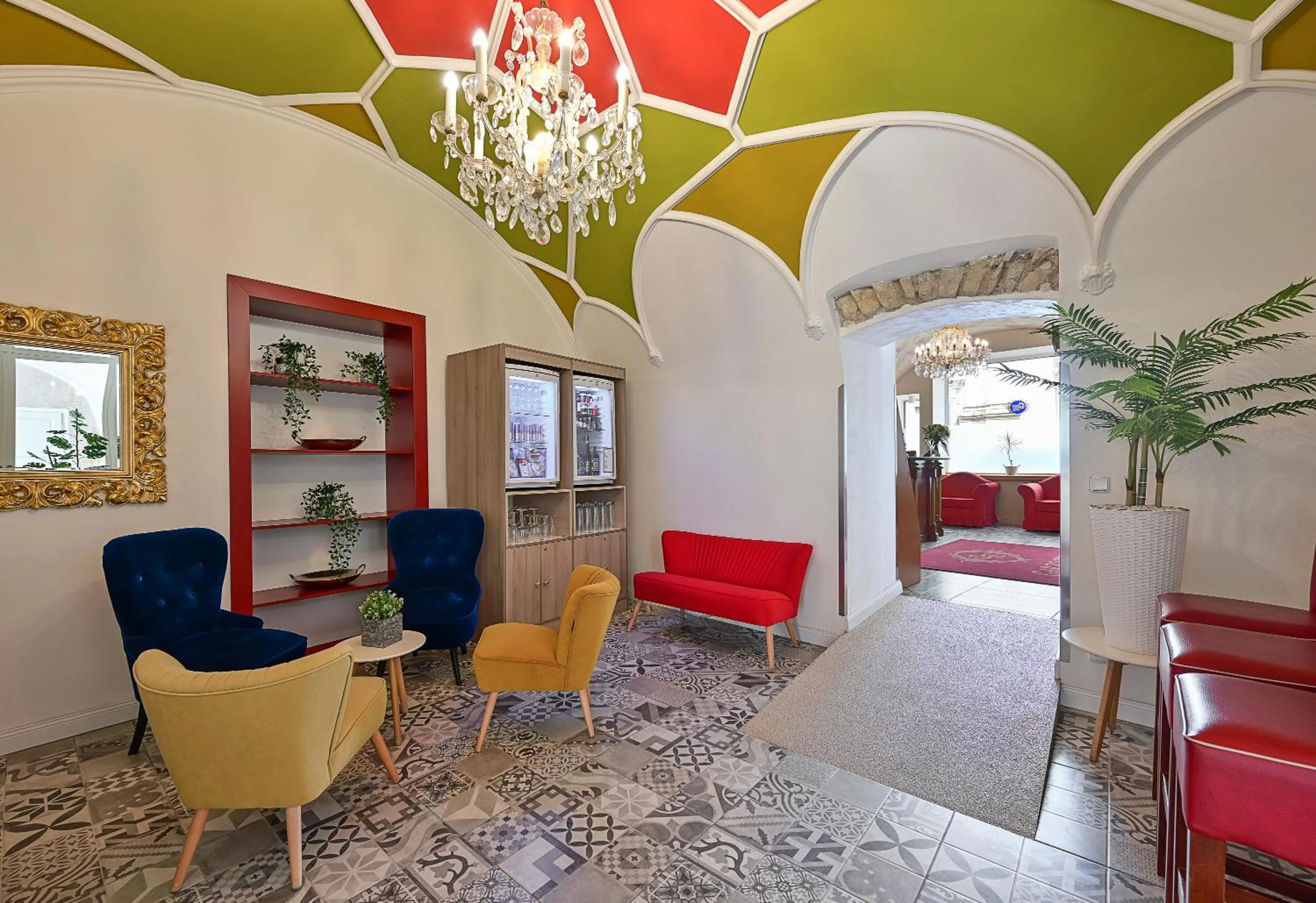 Lobby or reception in Hotel Garden Court