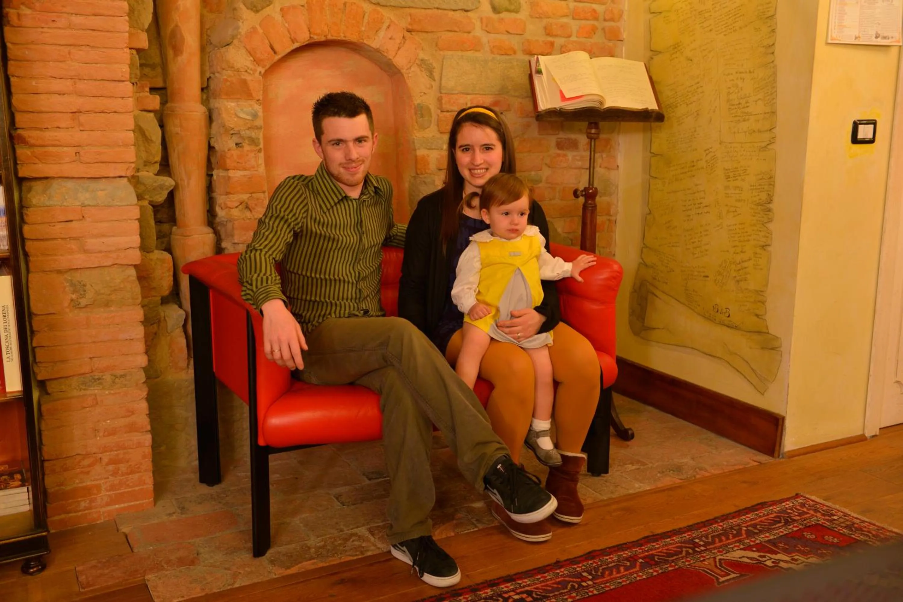 People in B&B La Casa dei Tintori