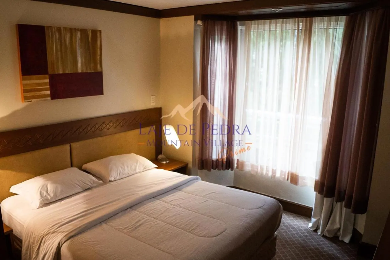 Bed in Laje de Pedra Mountain VillagePrime