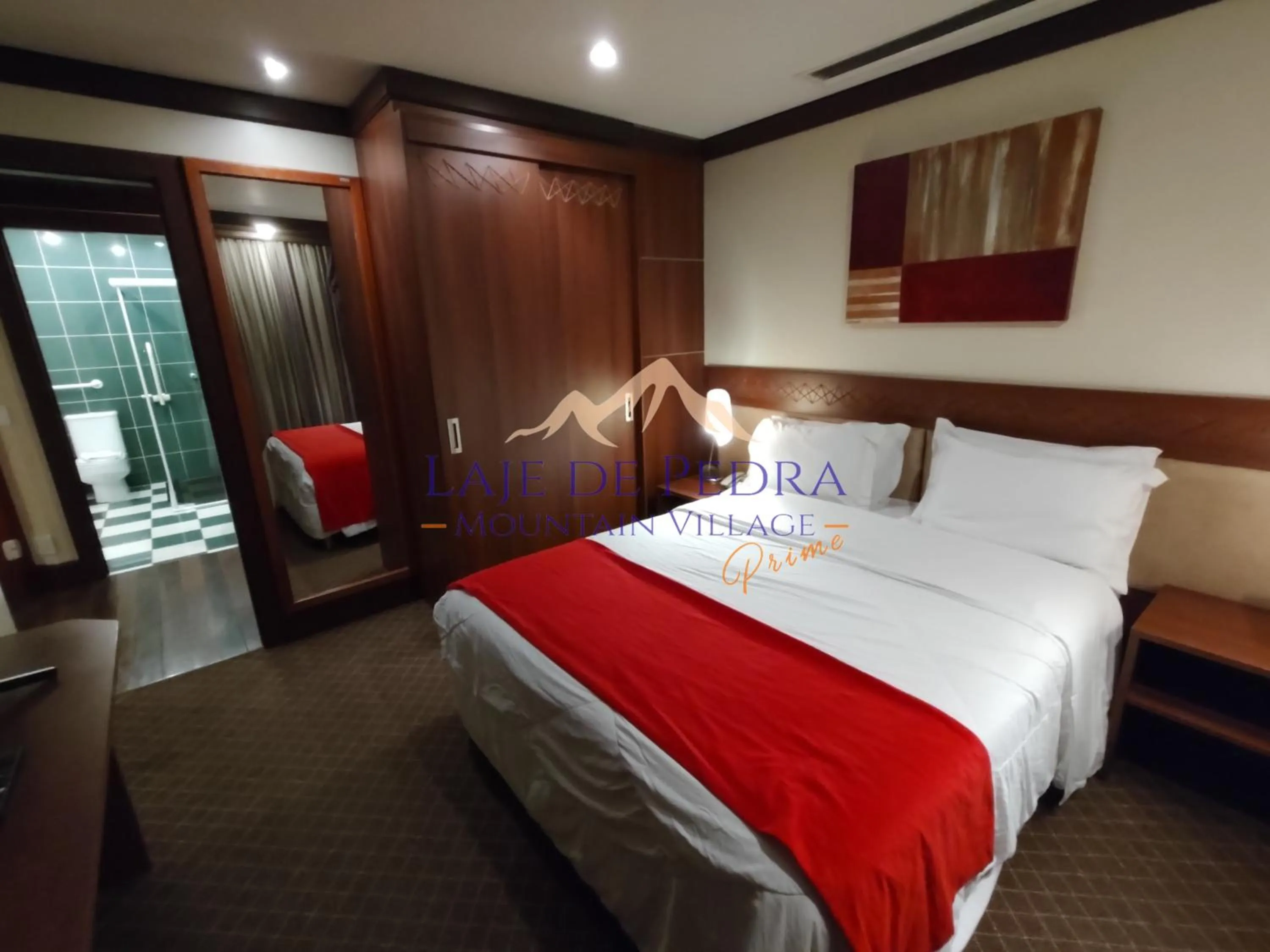 Bed in Laje de Pedra Mountain VillagePrime