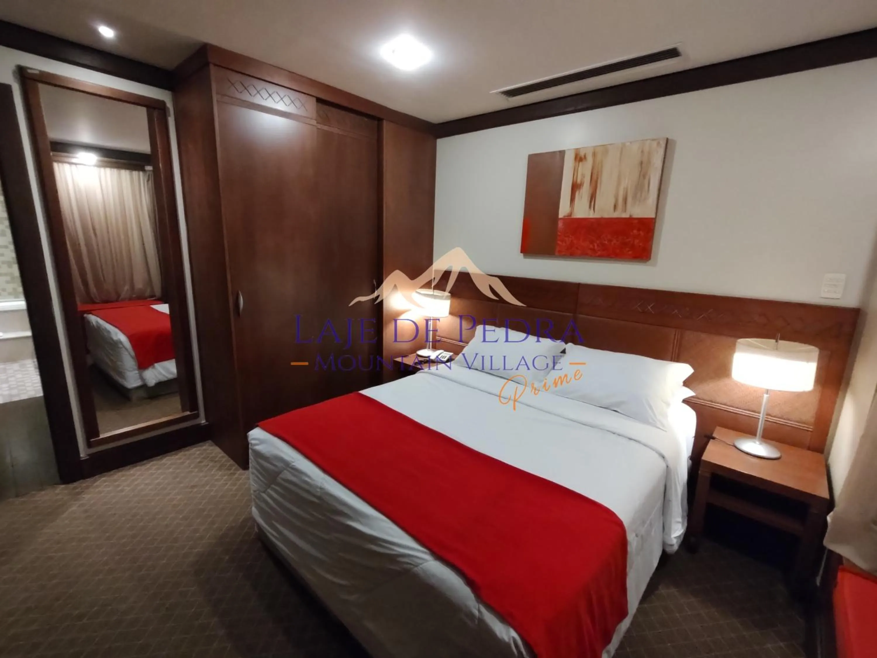 Bed in Laje de Pedra Mountain VillagePrime