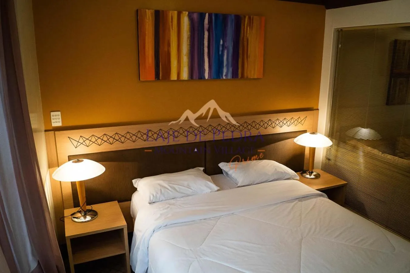 Bed in Laje de Pedra Mountain VillagePrime