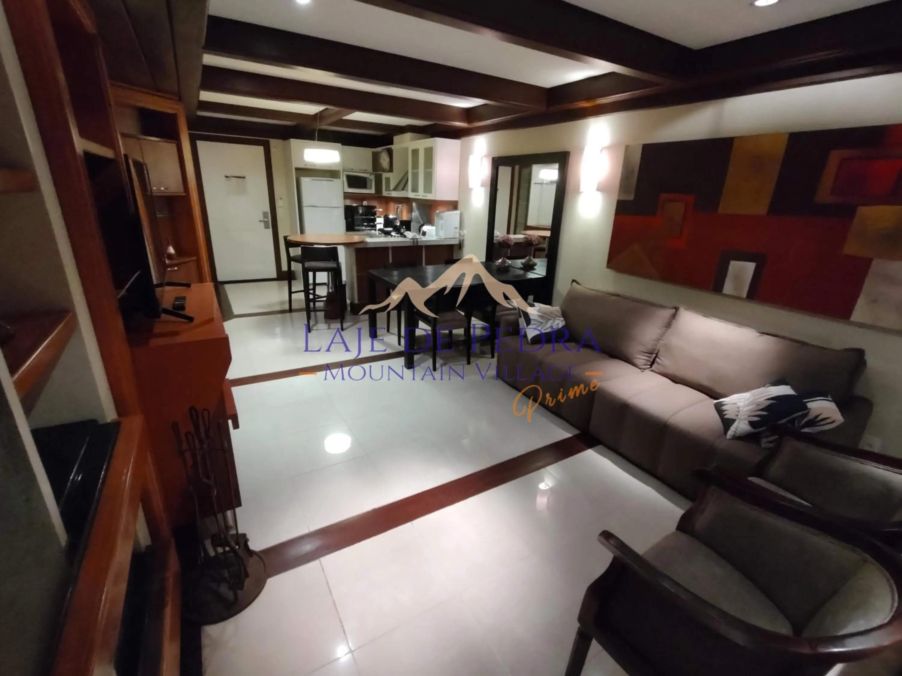 Living room in Laje de Pedra Mountain VillagePrime