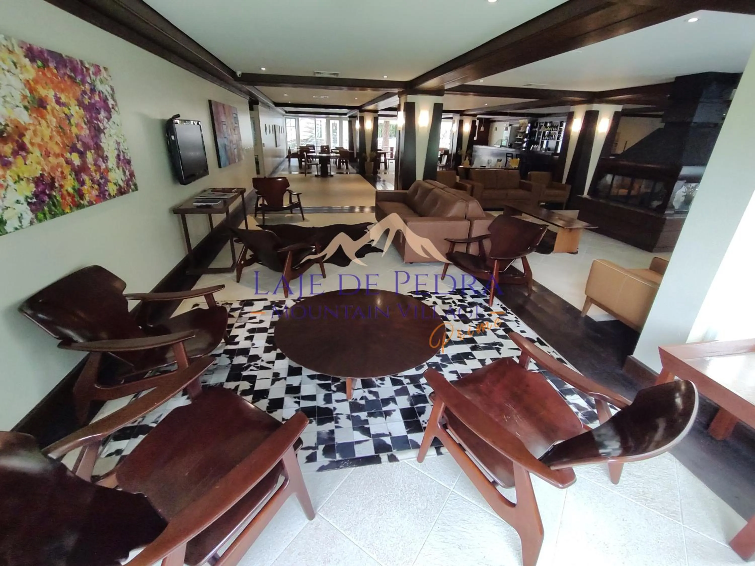 Lobby or reception in Laje de Pedra Mountain VillagePrime