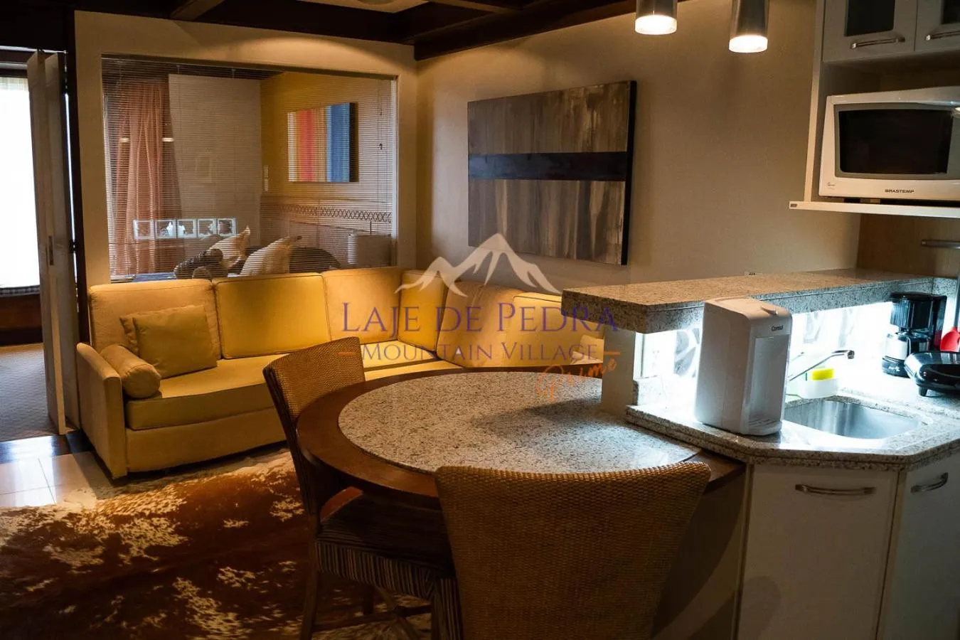 Kitchen or kitchenette in Laje de Pedra Mountain VillagePrime