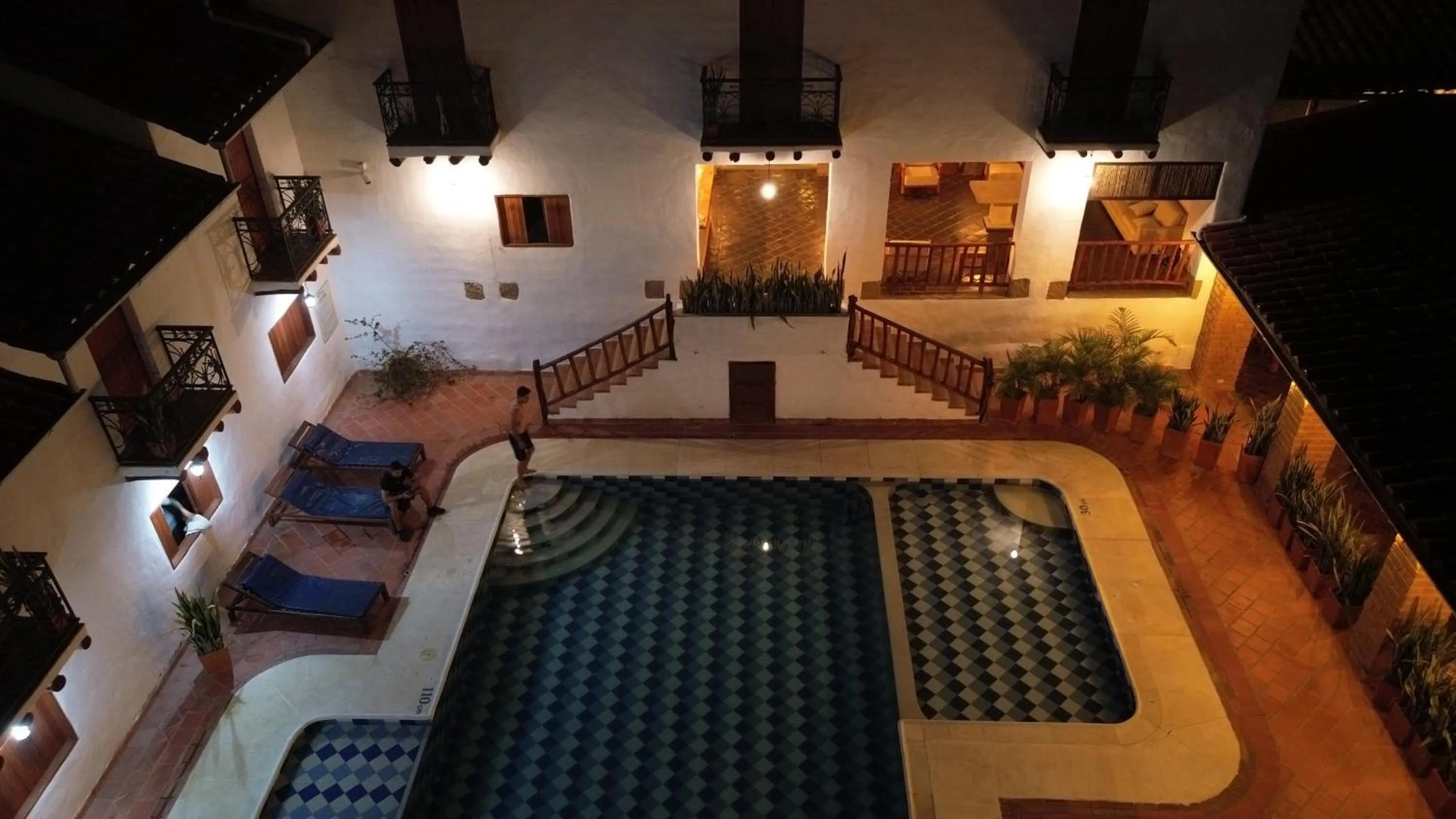 Night in Hotel Victoria Barichara