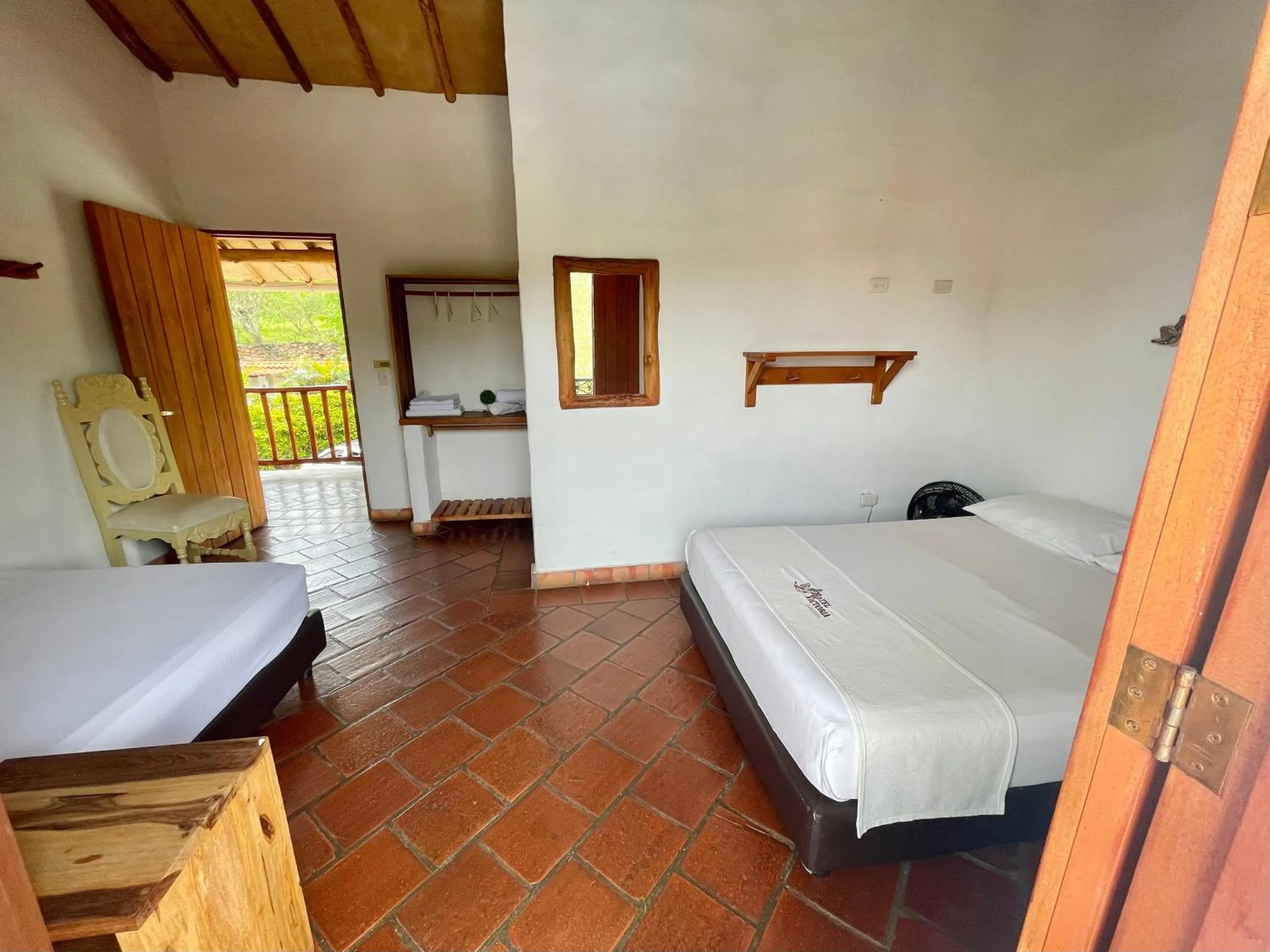 Photo of the whole room, Bed in Hotel Victoria Barichara